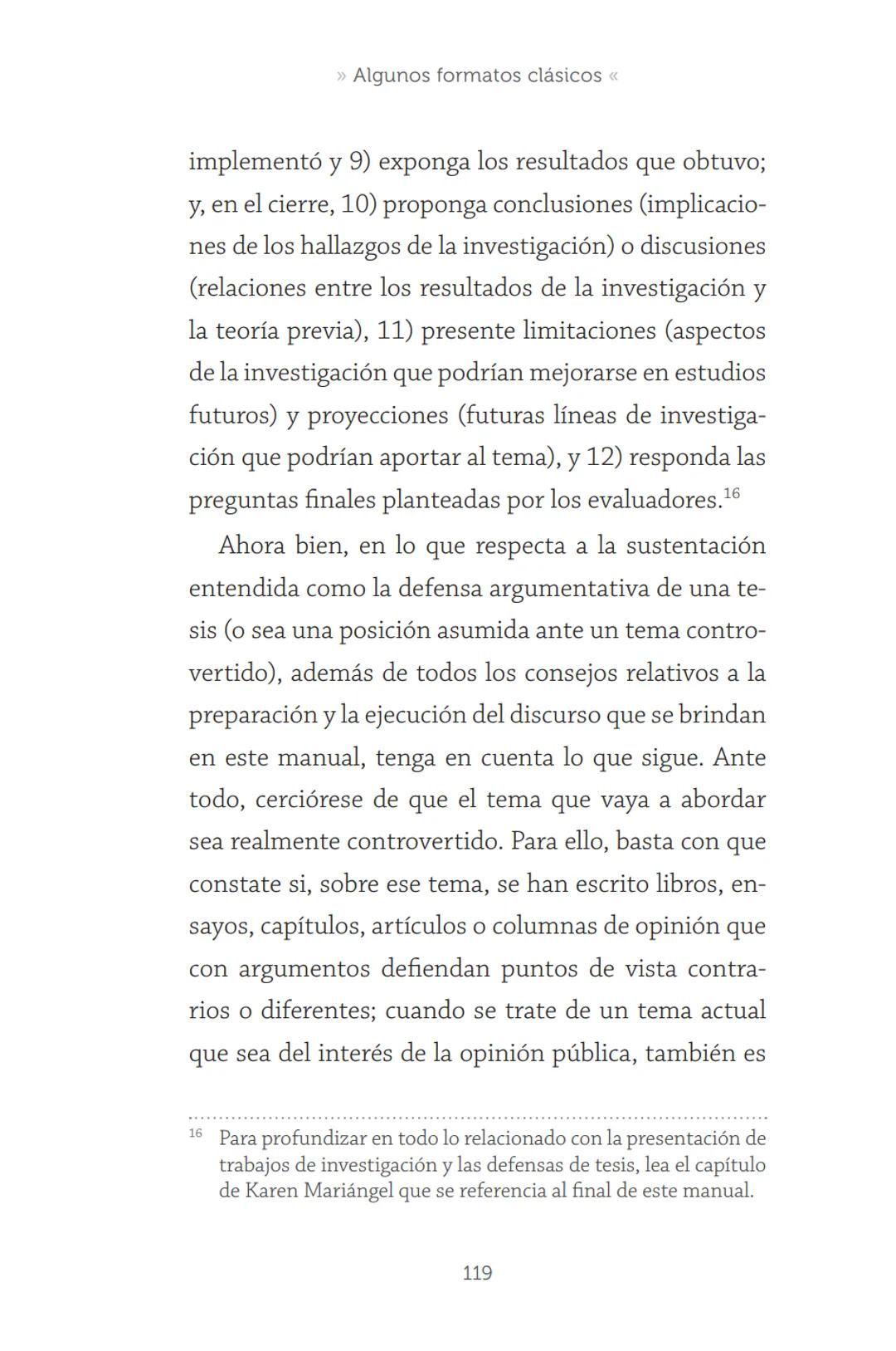 HABLAR EN
PÚBLICO EN LA
UNIVERSIDAD HABLAR EN
PÚBLICO EN LA
UNIVERSIDAD
Un manual para desenvolverse
ante una audiencia
John Moya Barreto
H