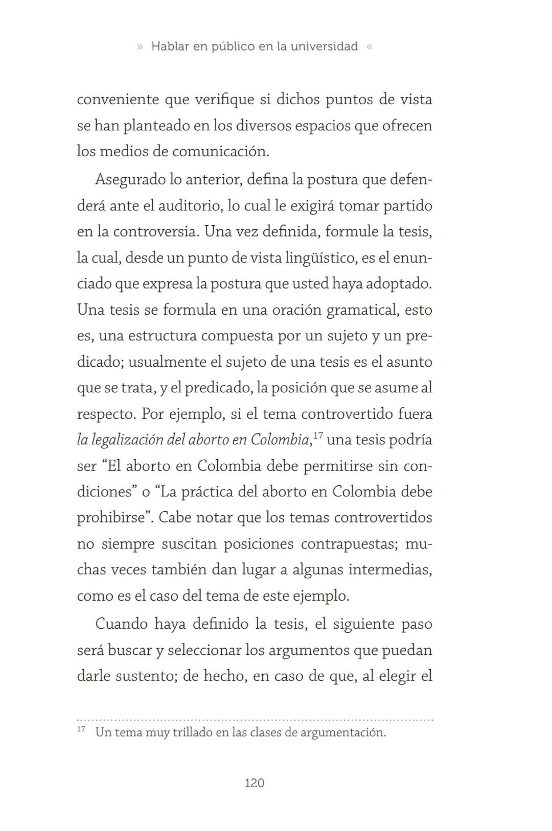 HABLAR EN
PÚBLICO EN LA
UNIVERSIDAD HABLAR EN
PÚBLICO EN LA
UNIVERSIDAD
Un manual para desenvolverse
ante una audiencia
John Moya Barreto
H