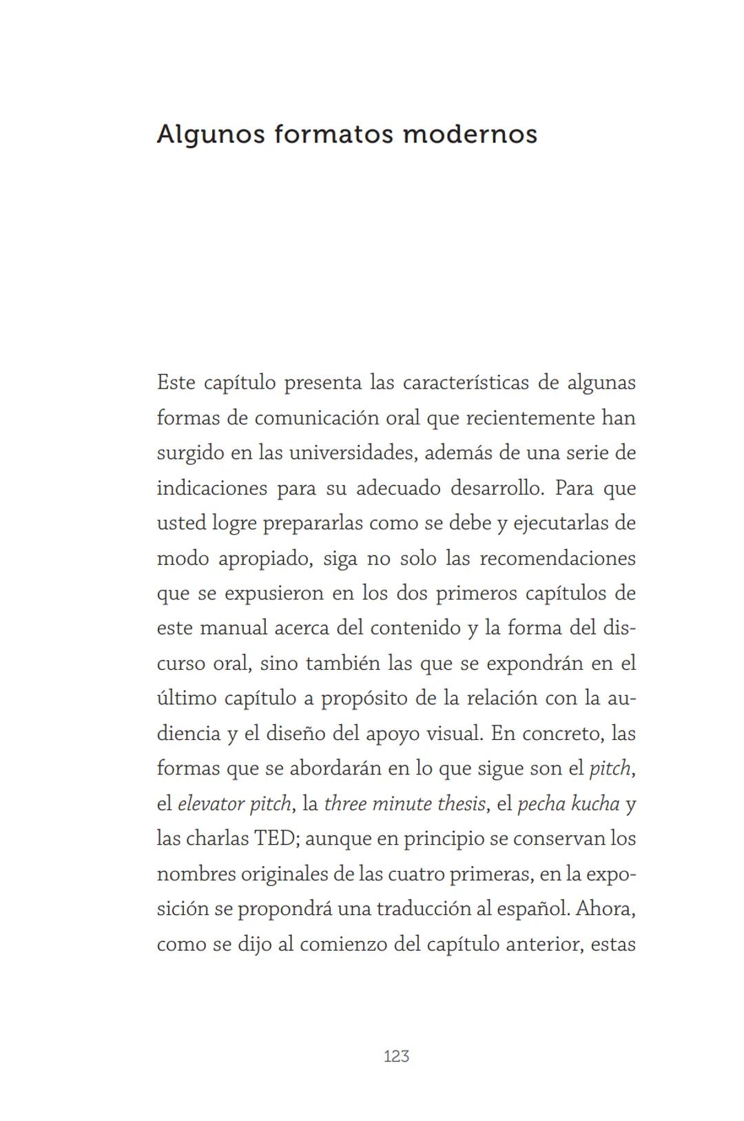 HABLAR EN
PÚBLICO EN LA
UNIVERSIDAD HABLAR EN
PÚBLICO EN LA
UNIVERSIDAD
Un manual para desenvolverse
ante una audiencia
John Moya Barreto
H