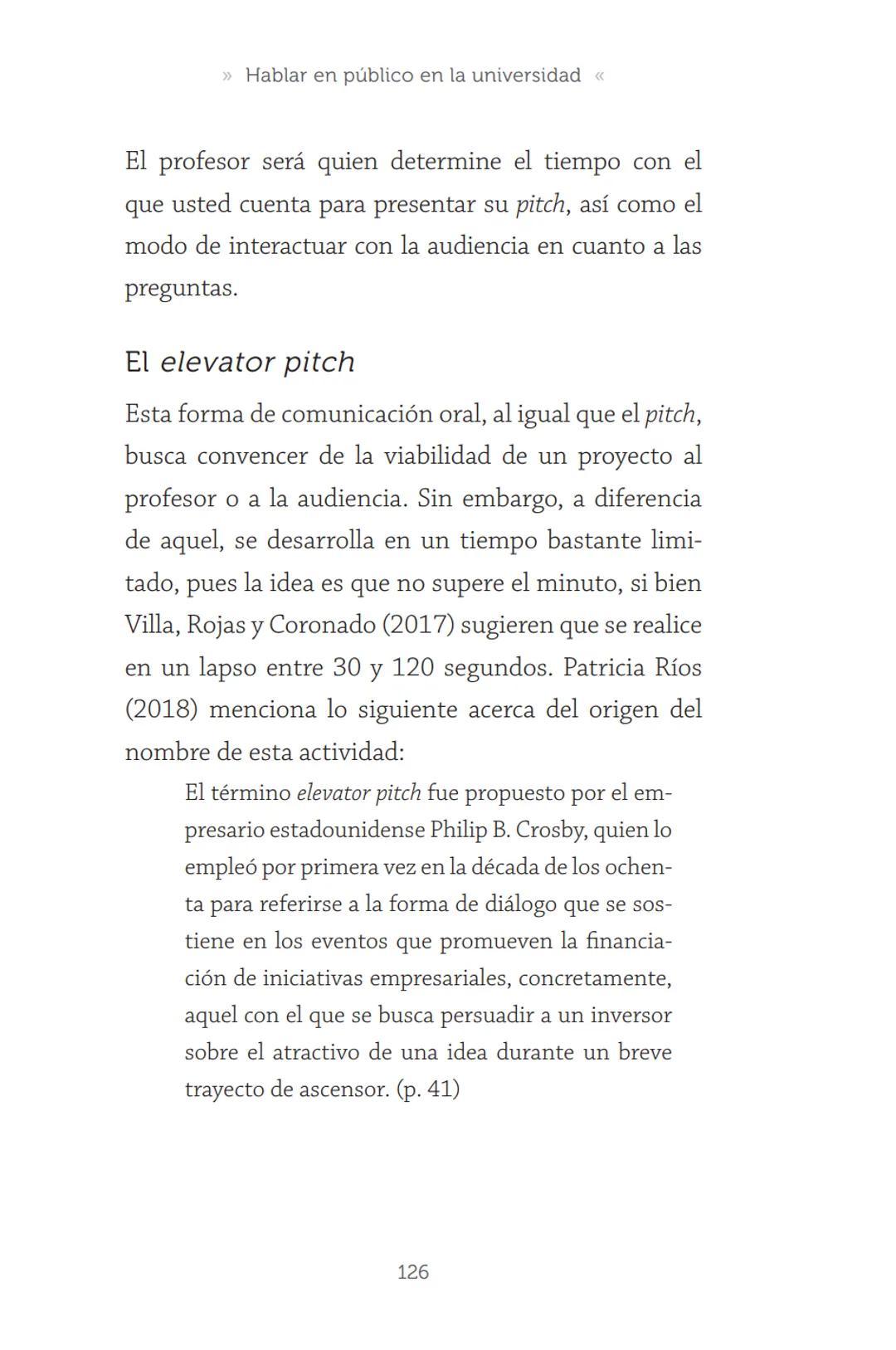 HABLAR EN
PÚBLICO EN LA
UNIVERSIDAD HABLAR EN
PÚBLICO EN LA
UNIVERSIDAD
Un manual para desenvolverse
ante una audiencia
John Moya Barreto
H