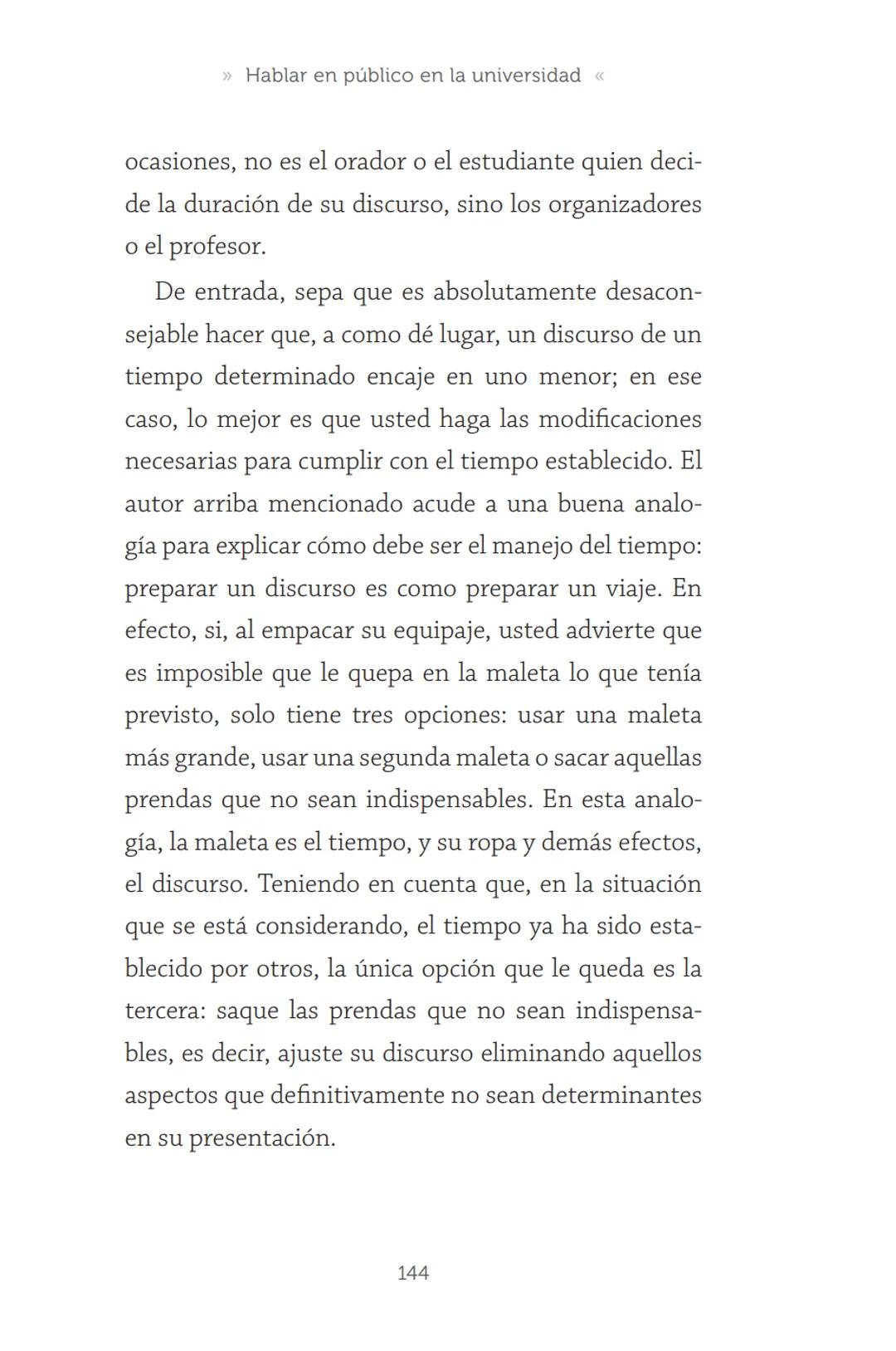 HABLAR EN
PÚBLICO EN LA
UNIVERSIDAD HABLAR EN
PÚBLICO EN LA
UNIVERSIDAD
Un manual para desenvolverse
ante una audiencia
John Moya Barreto
H