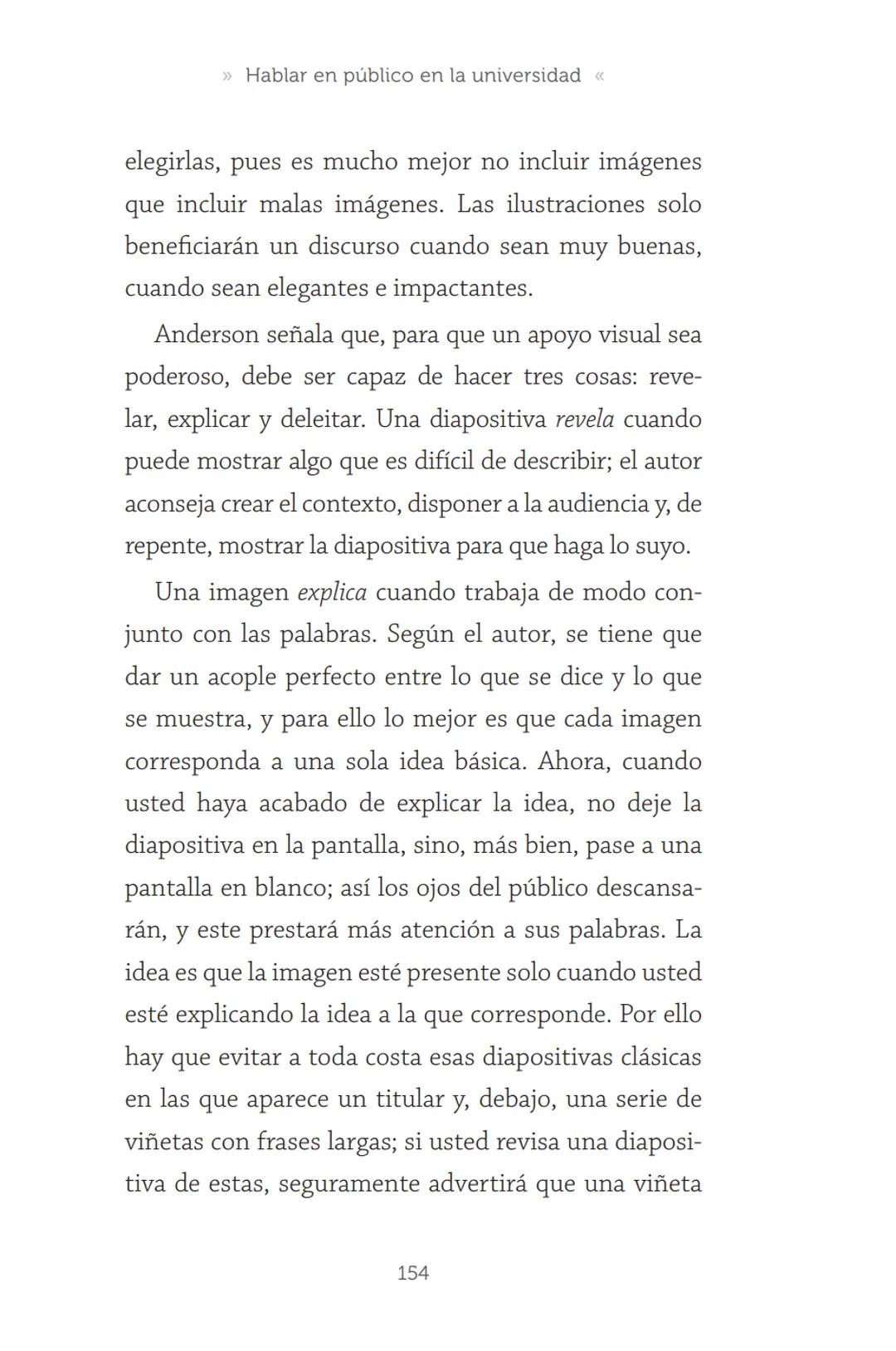 HABLAR EN
PÚBLICO EN LA
UNIVERSIDAD HABLAR EN
PÚBLICO EN LA
UNIVERSIDAD
Un manual para desenvolverse
ante una audiencia
John Moya Barreto
H