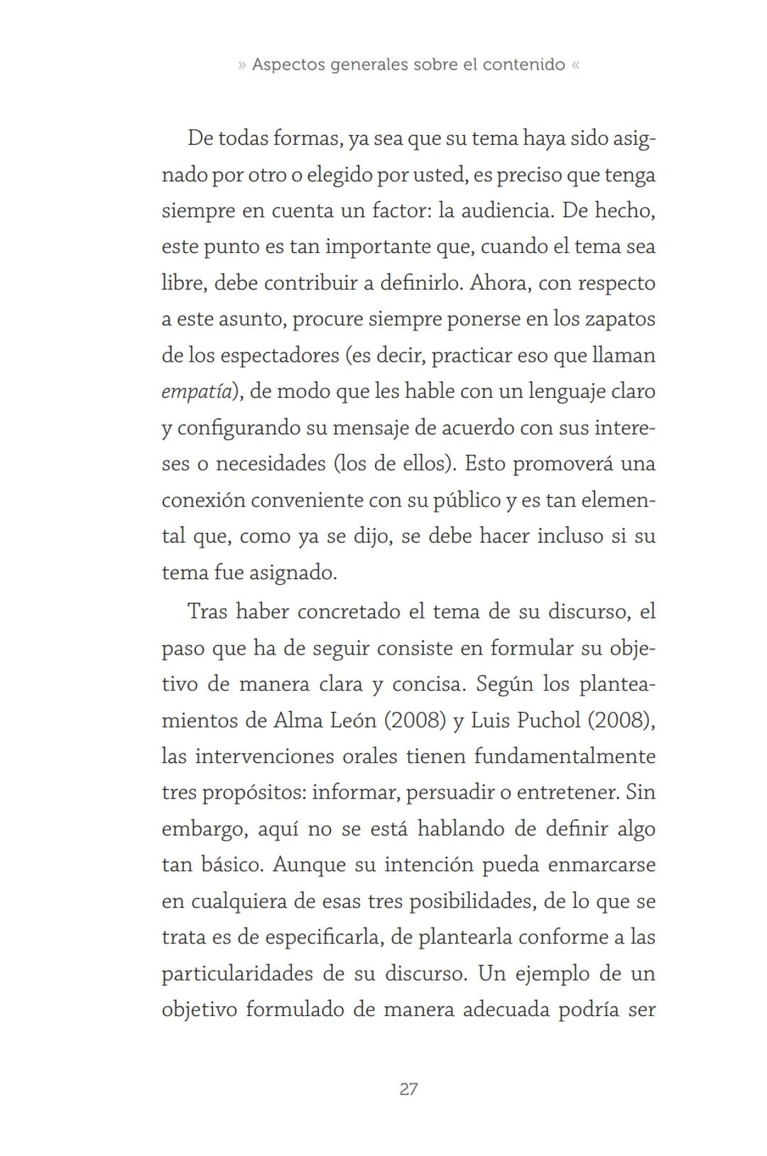 HABLAR EN
PÚBLICO EN LA
UNIVERSIDAD HABLAR EN
PÚBLICO EN LA
UNIVERSIDAD
Un manual para desenvolverse
ante una audiencia
John Moya Barreto
H