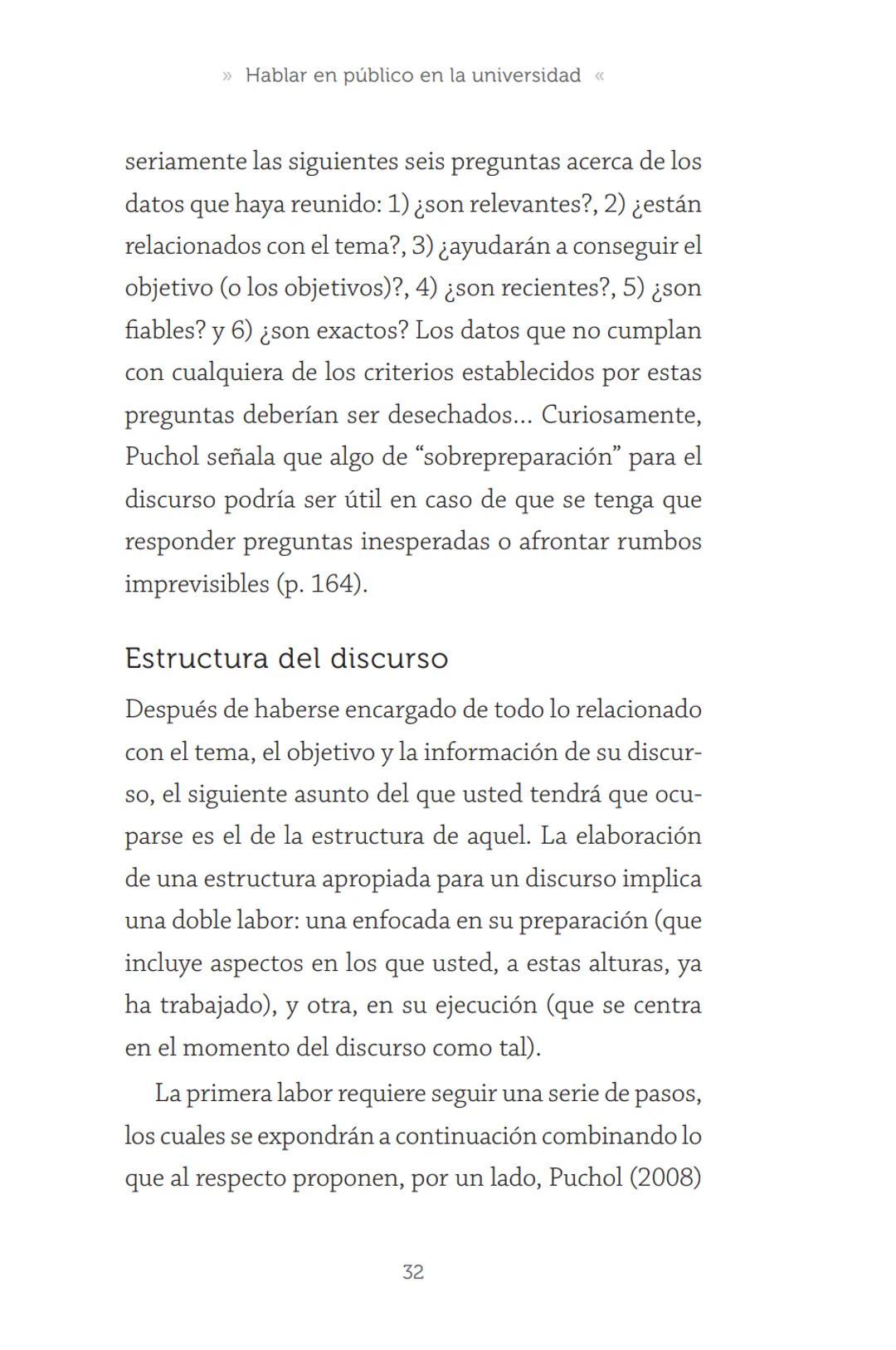 HABLAR EN
PÚBLICO EN LA
UNIVERSIDAD HABLAR EN
PÚBLICO EN LA
UNIVERSIDAD
Un manual para desenvolverse
ante una audiencia
John Moya Barreto
H