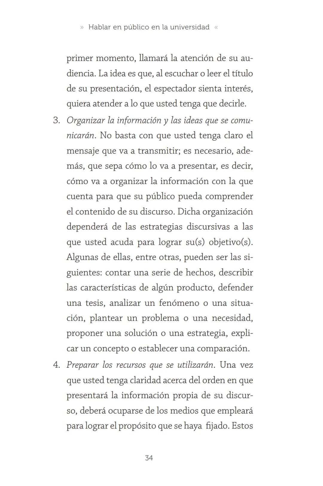 HABLAR EN
PÚBLICO EN LA
UNIVERSIDAD HABLAR EN
PÚBLICO EN LA
UNIVERSIDAD
Un manual para desenvolverse
ante una audiencia
John Moya Barreto
H