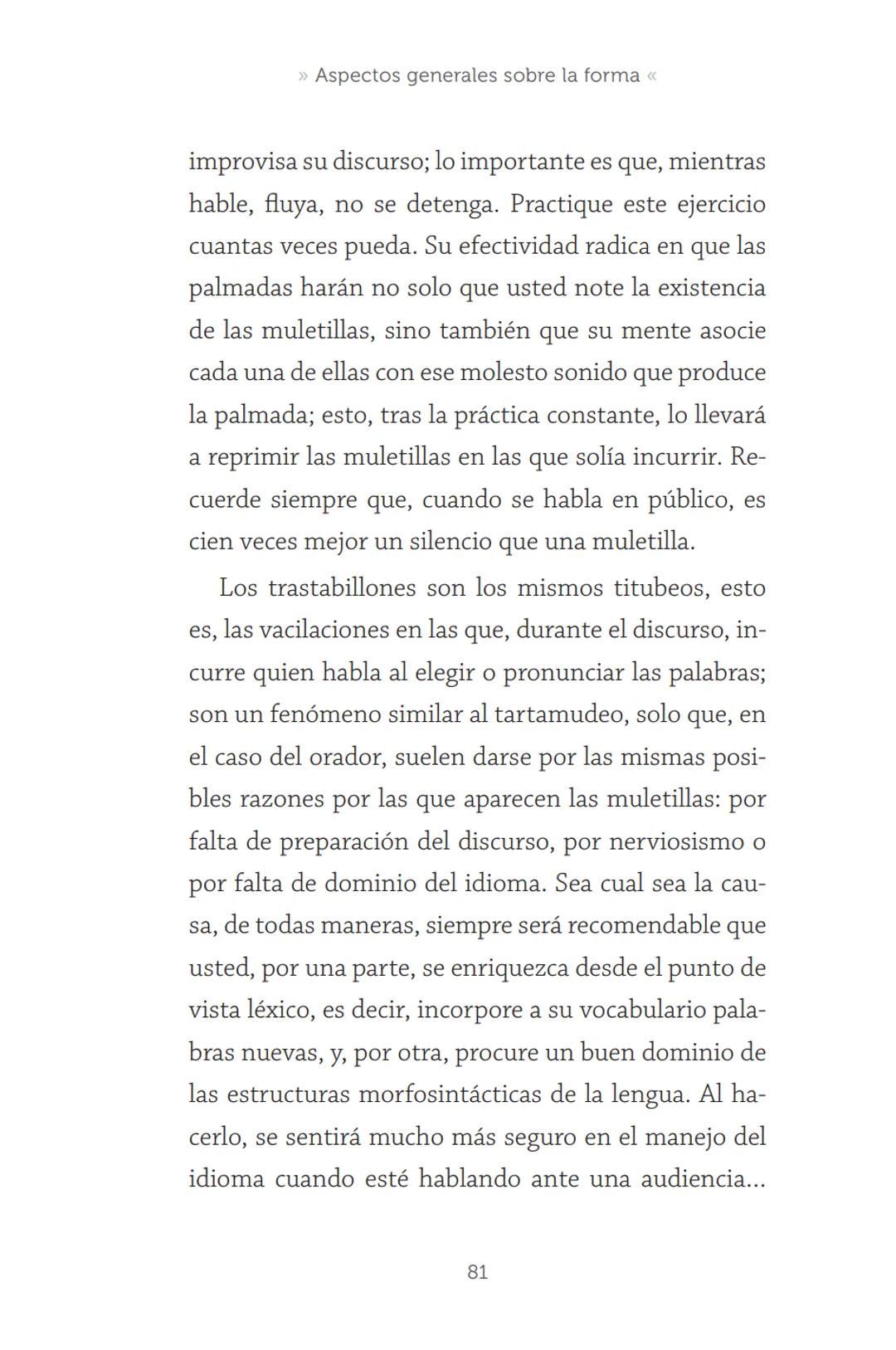 HABLAR EN
PÚBLICO EN LA
UNIVERSIDAD HABLAR EN
PÚBLICO EN LA
UNIVERSIDAD
Un manual para desenvolverse
ante una audiencia
John Moya Barreto
H