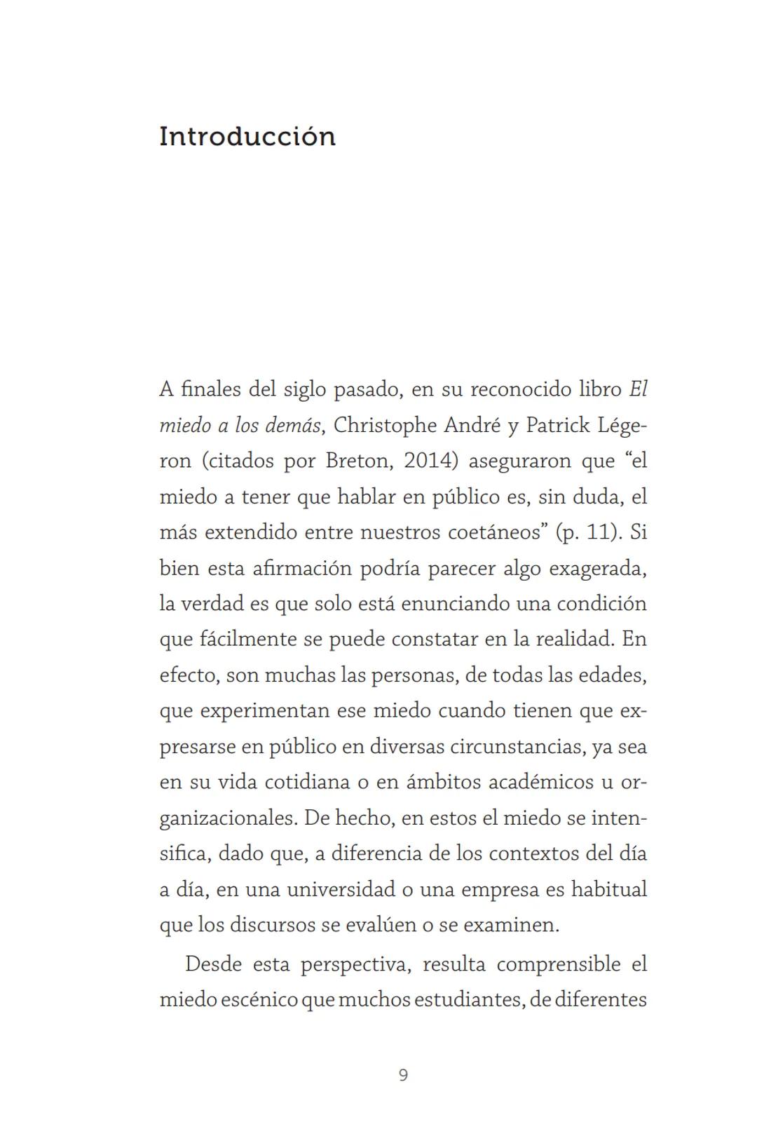 HABLAR EN
PÚBLICO EN LA
UNIVERSIDAD HABLAR EN
PÚBLICO EN LA
UNIVERSIDAD
Un manual para desenvolverse
ante una audiencia
John Moya Barreto
H