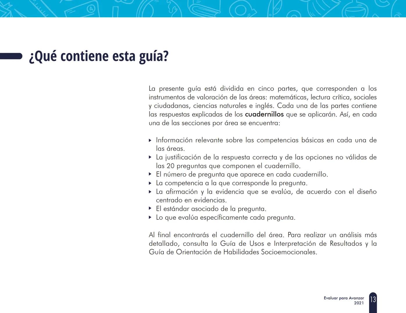 La educación
es de todos
MineducaciónINSTITUCIÓN EDUCATIVA EUSTAQUIO PALACIOS
URIZON
Cuadernillo 1 de 2021
3° a 11°
evaluar
para
avanzar
Guí