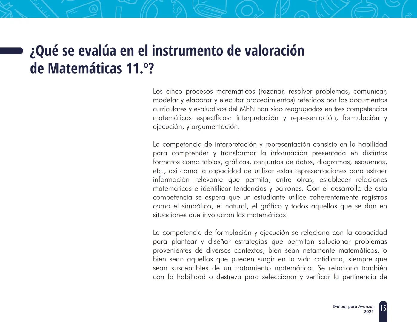 La educación
es de todos
MineducaciónINSTITUCIÓN EDUCATIVA EUSTAQUIO PALACIOS
URIZON
Cuadernillo 1 de 2021
3° a 11°
evaluar
para
avanzar
Guí