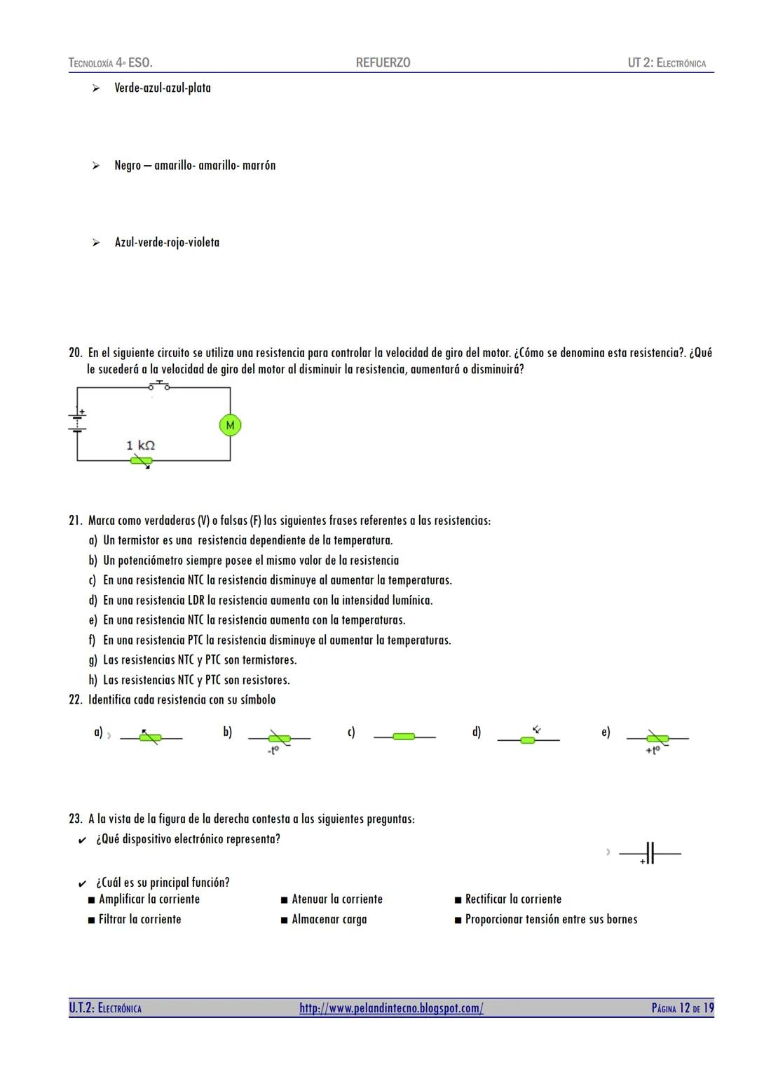 TECNOLOXÍA 4 ESO.
REFUERZO
UNIDAD TEMÁTICA 2
Electrónica
(4° DE ESO)
(REF)
UT 2: ELECTRÓNICA
MM 1 2 3 4 5 6 7 8 9 10 11 12 13 14 15
ГОСТ 427