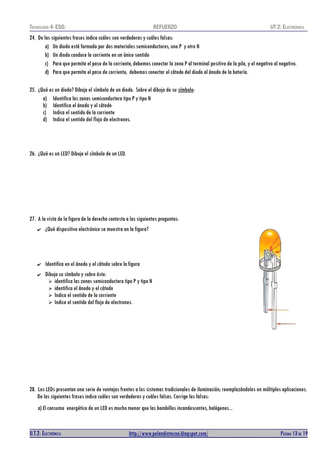 TECNOLOXÍA 4 ESO.
REFUERZO
UNIDAD TEMÁTICA 2
Electrónica
(4° DE ESO)
(REF)
UT 2: ELECTRÓNICA
MM 1 2 3 4 5 6 7 8 9 10 11 12 13 14 15
ГОСТ 427