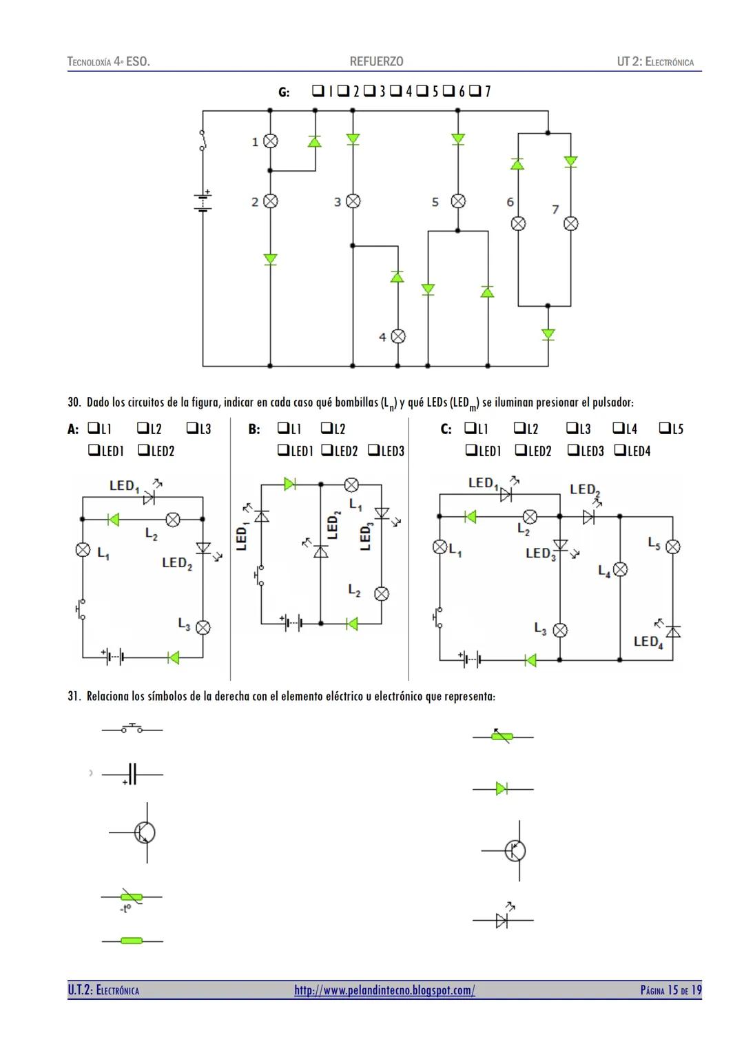 TECNOLOXÍA 4 ESO.
REFUERZO
UNIDAD TEMÁTICA 2
Electrónica
(4° DE ESO)
(REF)
UT 2: ELECTRÓNICA
MM 1 2 3 4 5 6 7 8 9 10 11 12 13 14 15
ГОСТ 427