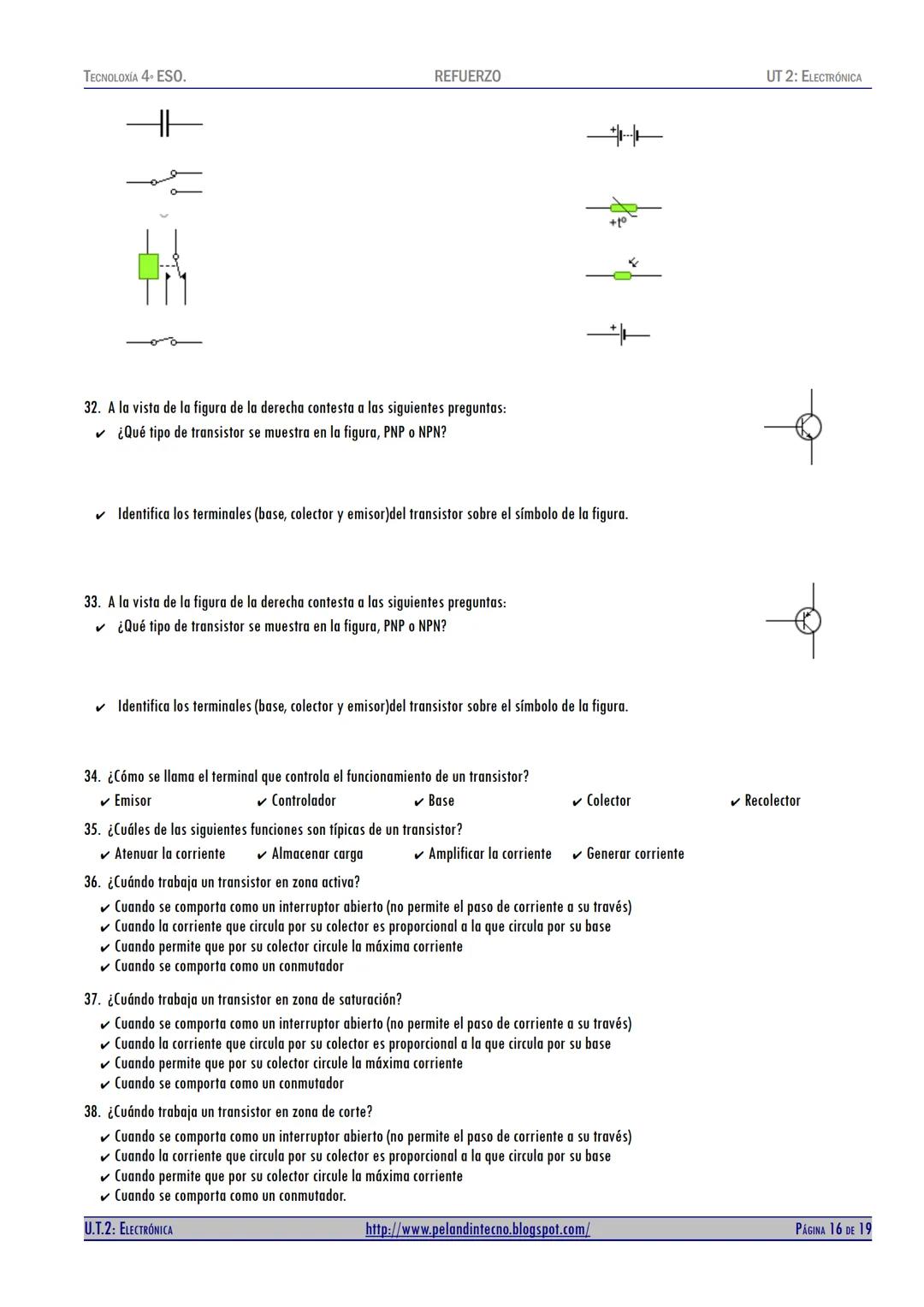 TECNOLOXÍA 4 ESO.
REFUERZO
UNIDAD TEMÁTICA 2
Electrónica
(4° DE ESO)
(REF)
UT 2: ELECTRÓNICA
MM 1 2 3 4 5 6 7 8 9 10 11 12 13 14 15
ГОСТ 427