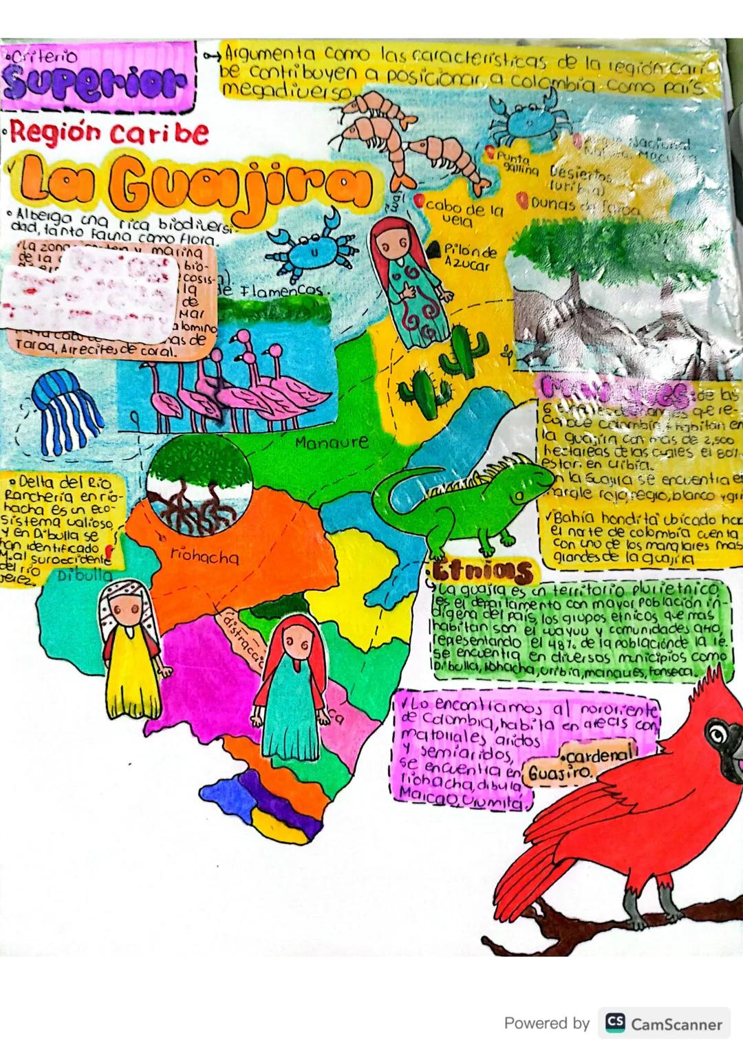 28/04/25.
# Básico d16:
## Ubicación Geográfica de Colombia
✓Colombia es conocida como el país más biodiverso del
mundo encontrándose en seg