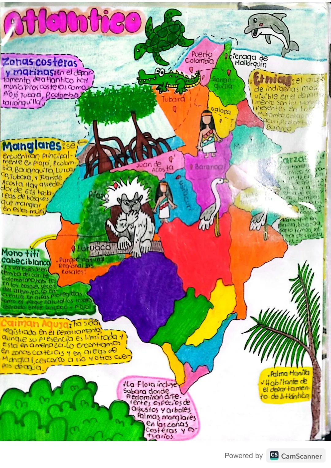 28/04/25.
# Básico d16:
## Ubicación Geográfica de Colombia
✓Colombia es conocida como el país más biodiverso del
mundo encontrándose en seg