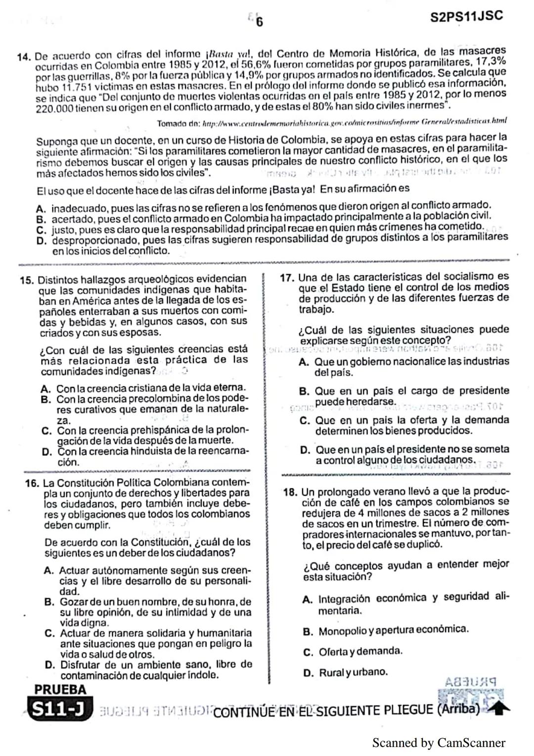 1
● La
Eje del
mejoramiento
Evaluación de la calidad
PRUEBA
S11-J
educativa
Evaluación por Desempeño en Competencias
Segunda sesión
En el si