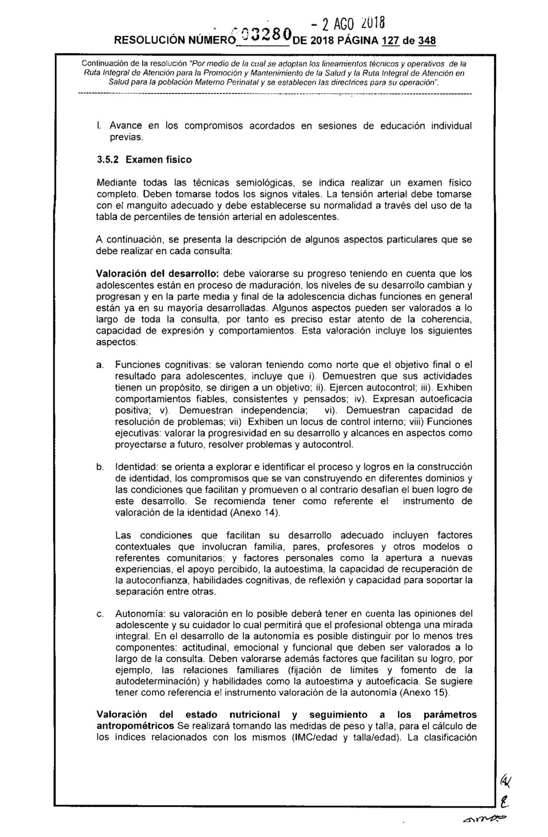 REPÚBLICA DE COLOMBIA
MINISTERIO DE SALUD Y PROTECCIÓN SOCIAL
RESOLUCIÓN NÚMER603280 DE 2018
2 AGO 2018
Por medio de la cual se adoptan los