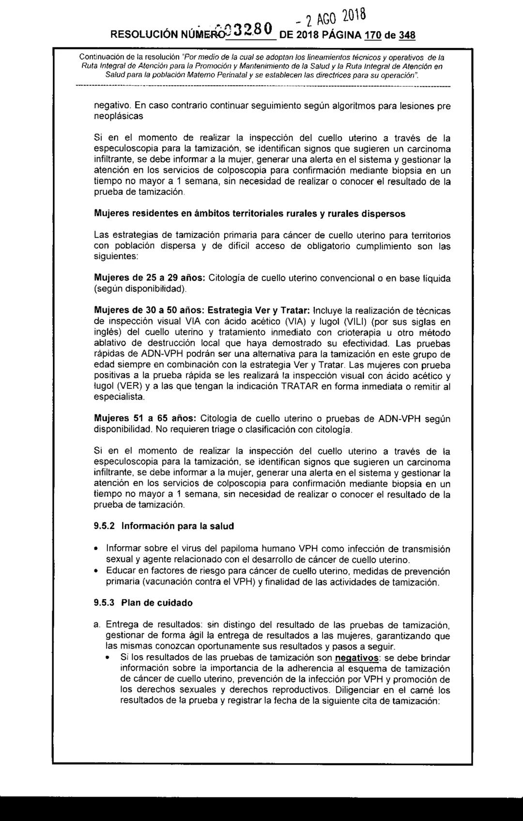 REPÚBLICA DE COLOMBIA
MINISTERIO DE SALUD Y PROTECCIÓN SOCIAL
RESOLUCIÓN NÚMER603280 DE 2018
2 AGO 2018
Por medio de la cual se adoptan los