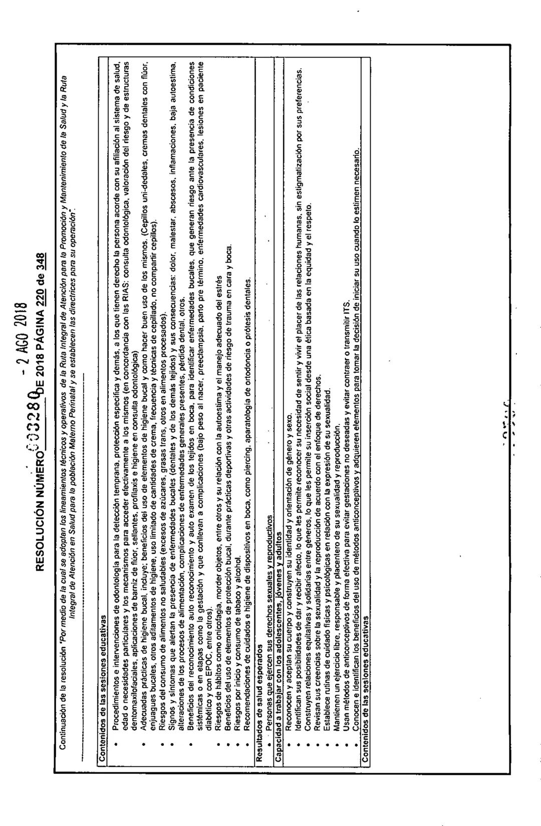 REPÚBLICA DE COLOMBIA
MINISTERIO DE SALUD Y PROTECCIÓN SOCIAL
RESOLUCIÓN NÚMER603280 DE 2018
2 AGO 2018
Por medio de la cual se adoptan los