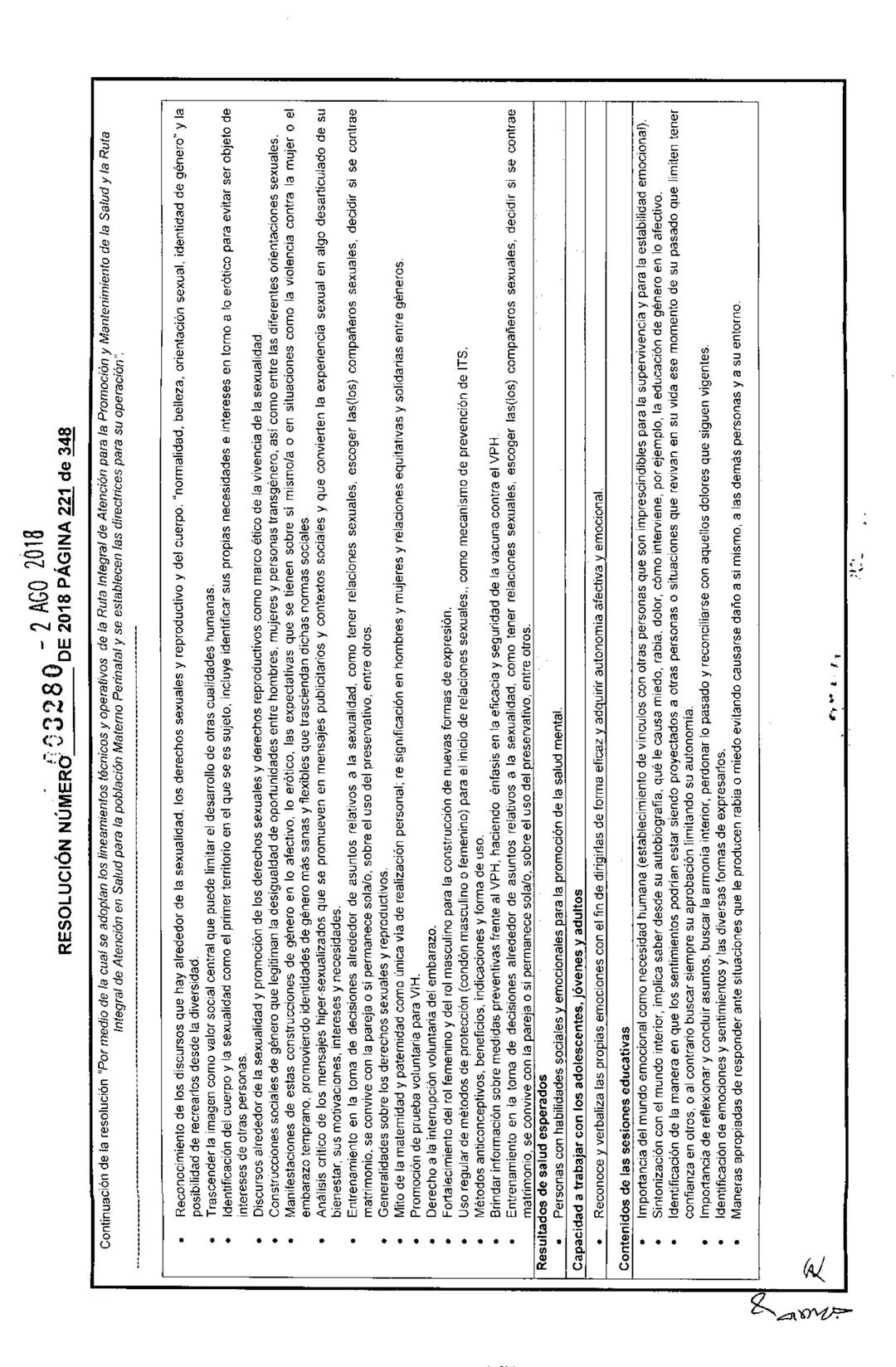 REPÚBLICA DE COLOMBIA
MINISTERIO DE SALUD Y PROTECCIÓN SOCIAL
RESOLUCIÓN NÚMER603280 DE 2018
2 AGO 2018
Por medio de la cual se adoptan los