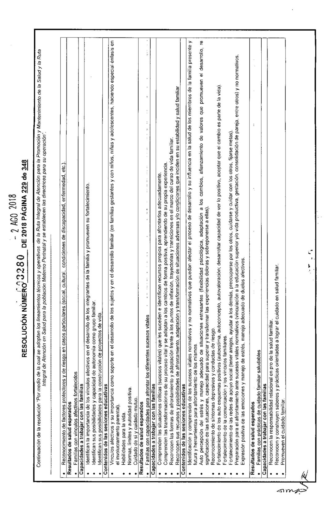 REPÚBLICA DE COLOMBIA
MINISTERIO DE SALUD Y PROTECCIÓN SOCIAL
RESOLUCIÓN NÚMER603280 DE 2018
2 AGO 2018
Por medio de la cual se adoptan los