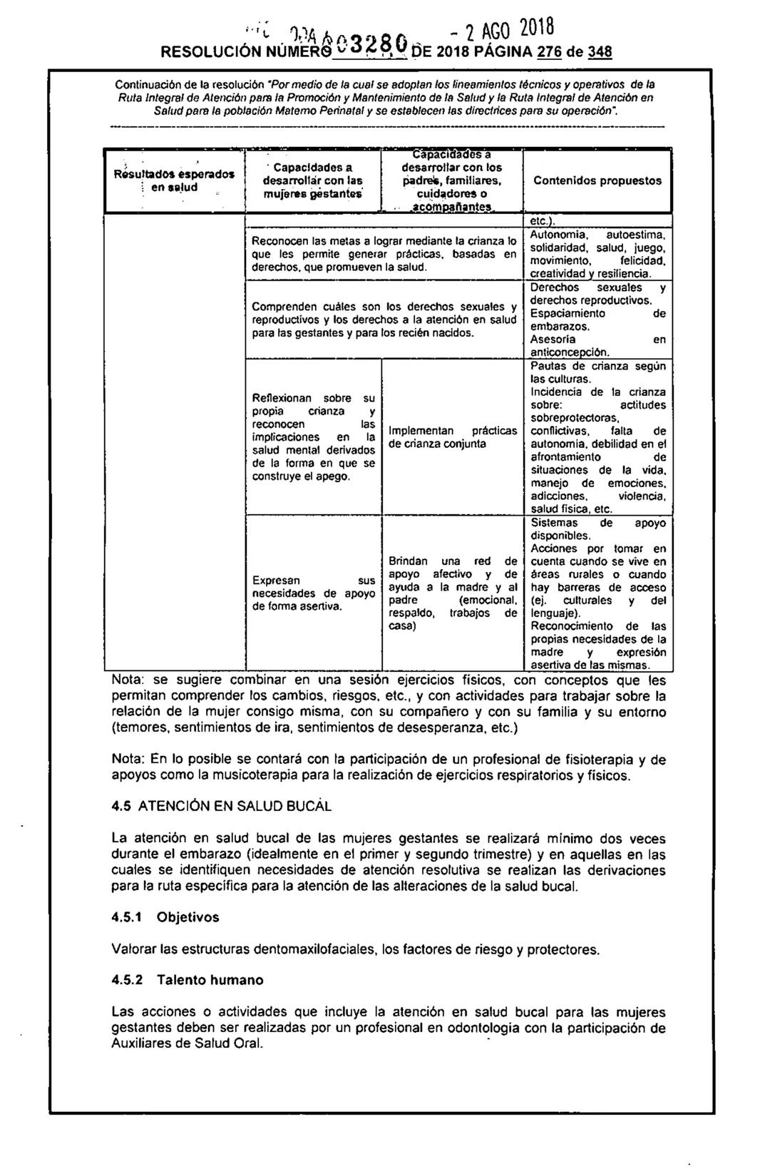 REPÚBLICA DE COLOMBIA
MINISTERIO DE SALUD Y PROTECCIÓN SOCIAL
RESOLUCIÓN NÚMER603280 DE 2018
2 AGO 2018
Por medio de la cual se adoptan los
