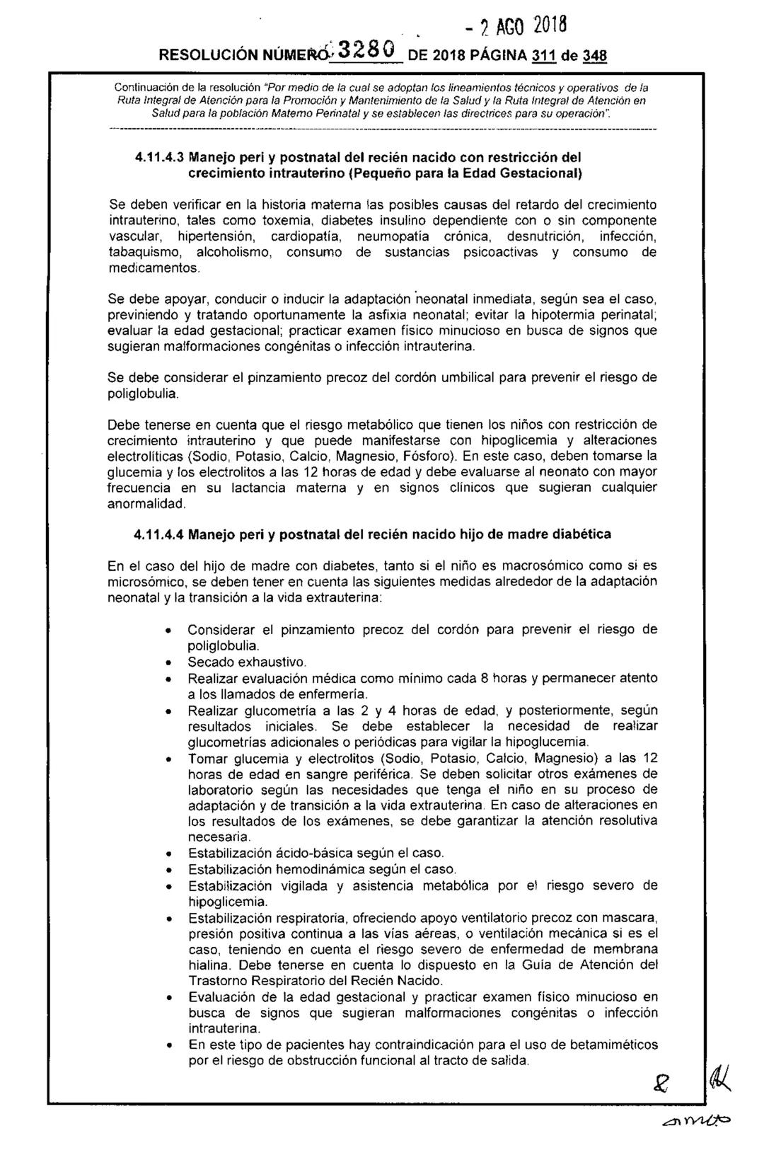 REPÚBLICA DE COLOMBIA
MINISTERIO DE SALUD Y PROTECCIÓN SOCIAL
RESOLUCIÓN NÚMER603280 DE 2018
2 AGO 2018
Por medio de la cual se adoptan los