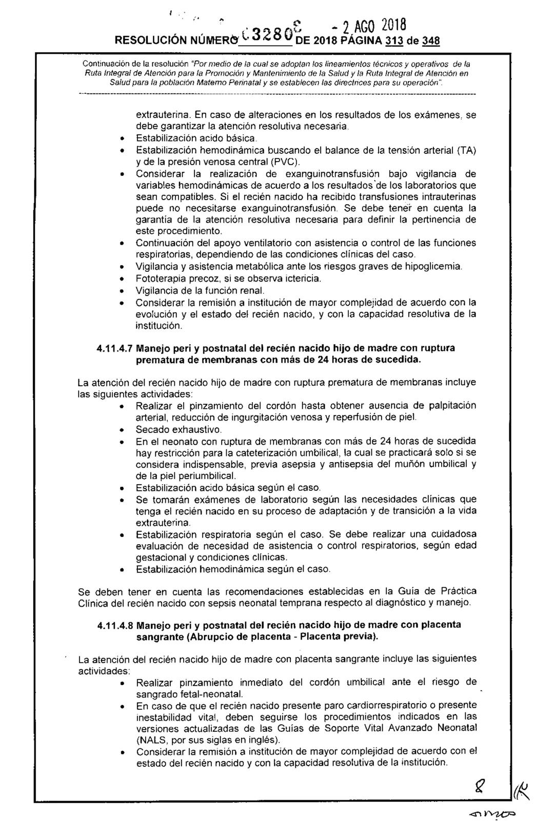 REPÚBLICA DE COLOMBIA
MINISTERIO DE SALUD Y PROTECCIÓN SOCIAL
RESOLUCIÓN NÚMER603280 DE 2018
2 AGO 2018
Por medio de la cual se adoptan los
