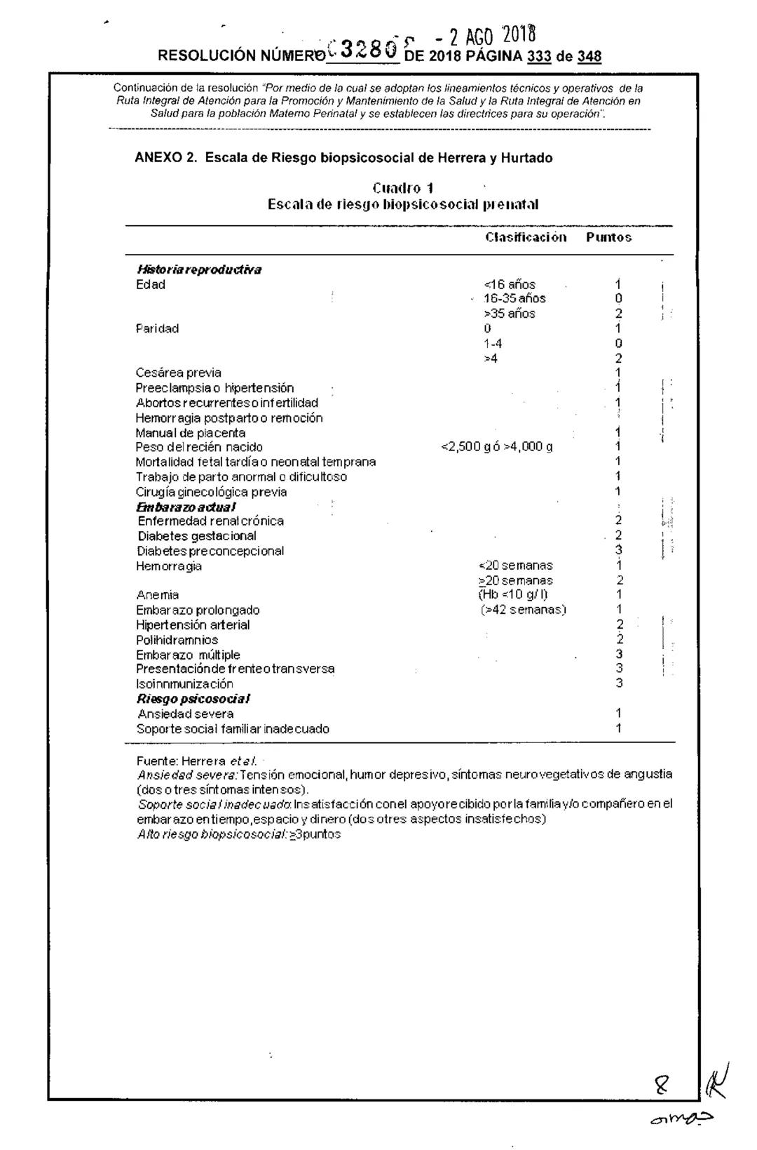 REPÚBLICA DE COLOMBIA
MINISTERIO DE SALUD Y PROTECCIÓN SOCIAL
RESOLUCIÓN NÚMER603280 DE 2018
2 AGO 2018
Por medio de la cual se adoptan los