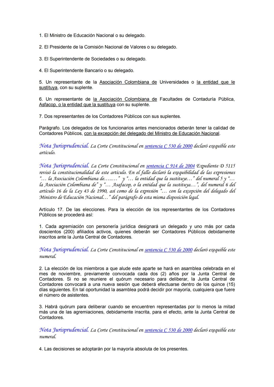 CONGRESO DE LA REPÚBLICA
LEY 43 DE 1990
(Diciembre 13)
Por la cual se adiciona la Ley 145 de 1960, reglamentaria de la profesión de Contador