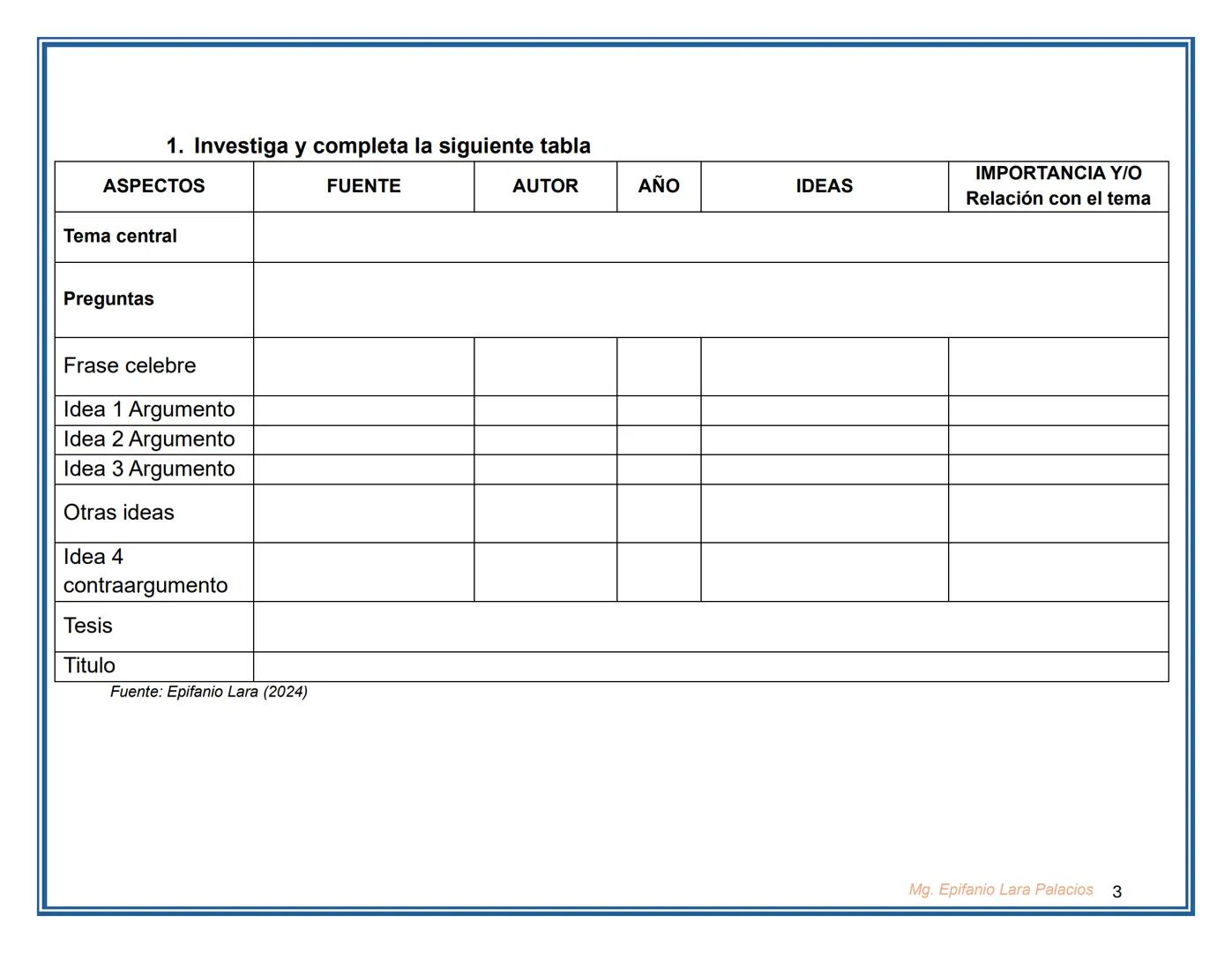 INSTITUCION EDUCATIVA MUNICIPAL JOSE DE LOS SANTOS
PAGINA:
CODIGO:
ZUNIGA
Sede: Principal
VERSION 1
Ensayo Crítico argumentativo
Fecha elabo