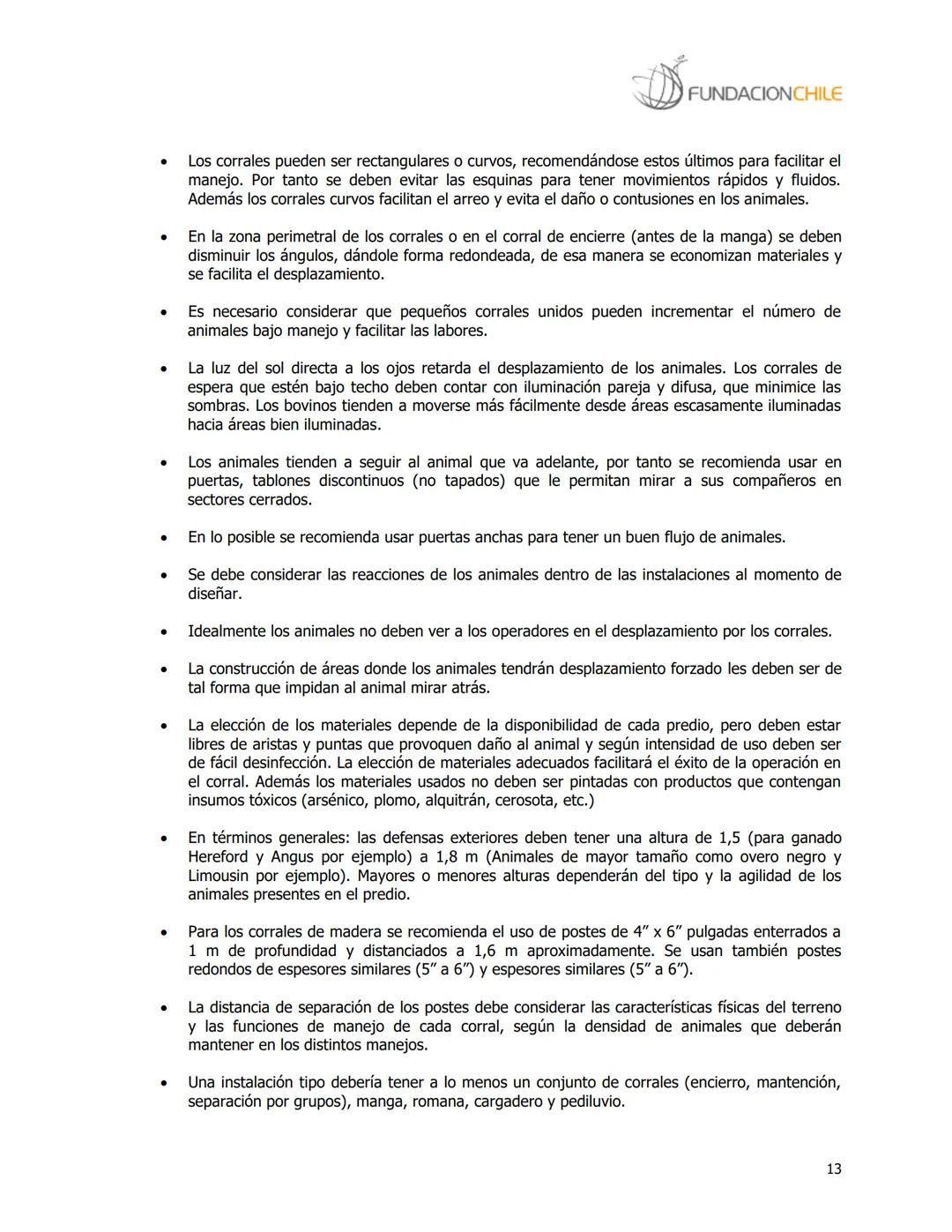 # FUNDACIONCHILE
MANUAL DE PRODUCCIÓN BOVINA
Dirigido a profesionales y técnicos
Agosto de 2008 FUNDACIONCHILE
INDICE
Introducción...
1.
