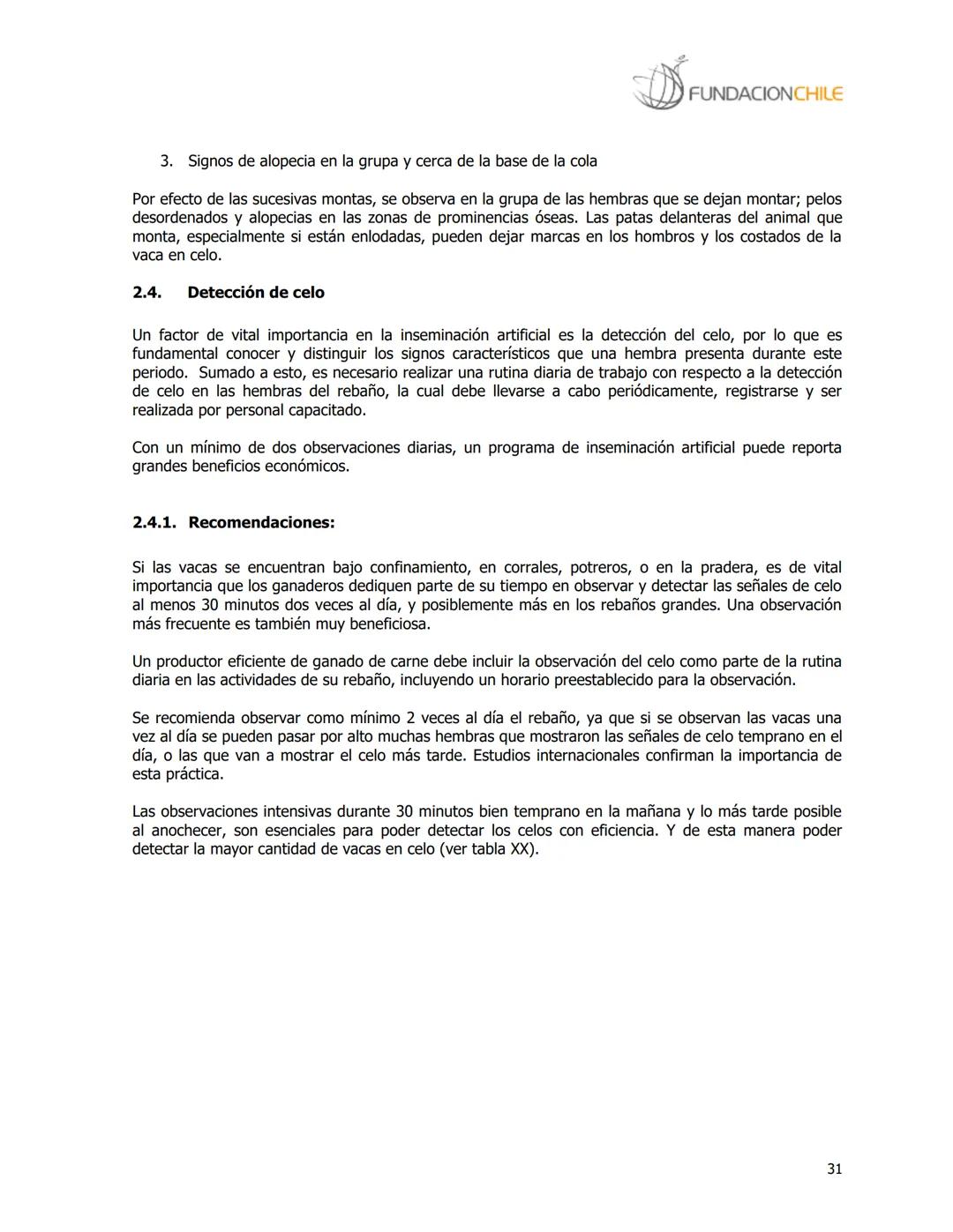 # FUNDACIONCHILE
MANUAL DE PRODUCCIÓN BOVINA
Dirigido a profesionales y técnicos
Agosto de 2008 FUNDACIONCHILE
INDICE
Introducción...
1.