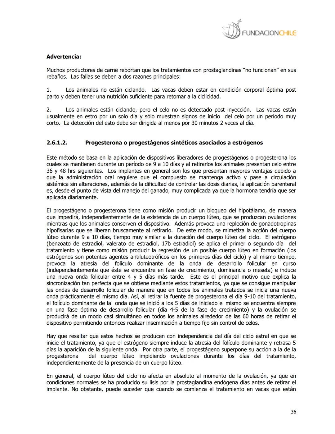 # FUNDACIONCHILE
MANUAL DE PRODUCCIÓN BOVINA
Dirigido a profesionales y técnicos
Agosto de 2008 FUNDACIONCHILE
INDICE
Introducción...
1.