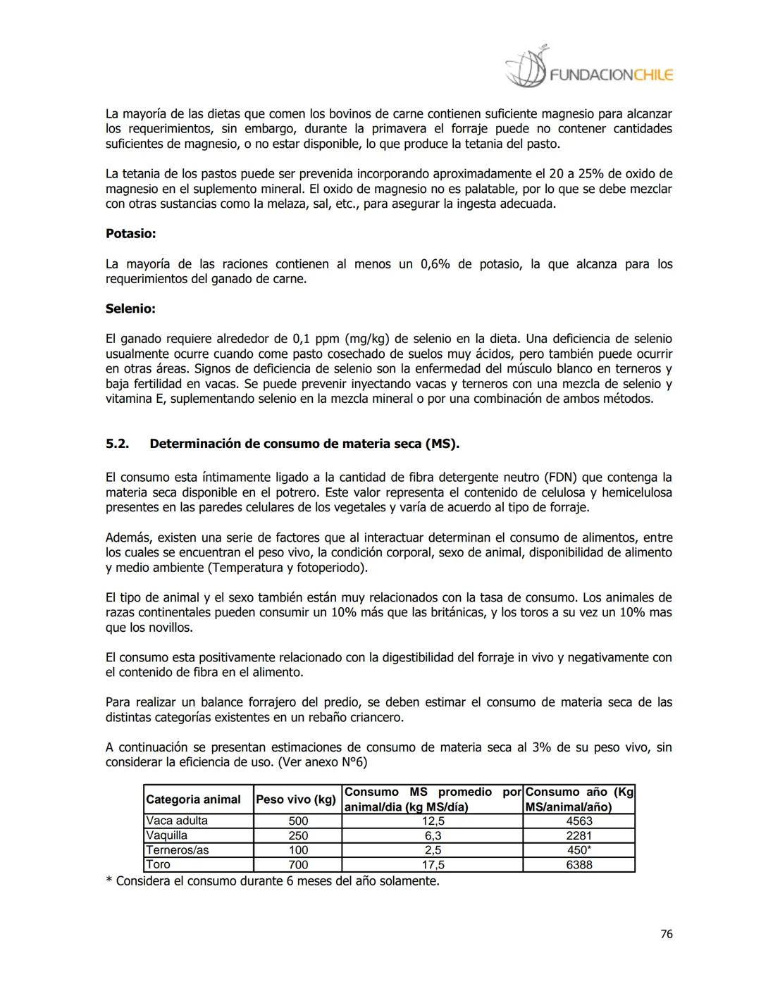 # FUNDACIONCHILE
MANUAL DE PRODUCCIÓN BOVINA
Dirigido a profesionales y técnicos
Agosto de 2008 FUNDACIONCHILE
INDICE
Introducción...
1.