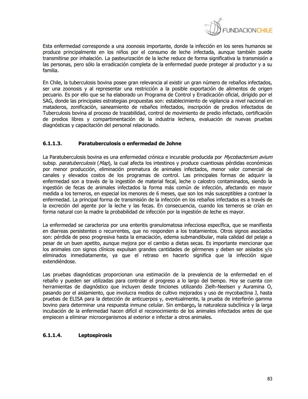 # FUNDACIONCHILE
MANUAL DE PRODUCCIÓN BOVINA
Dirigido a profesionales y técnicos
Agosto de 2008 FUNDACIONCHILE
INDICE
Introducción...
1.