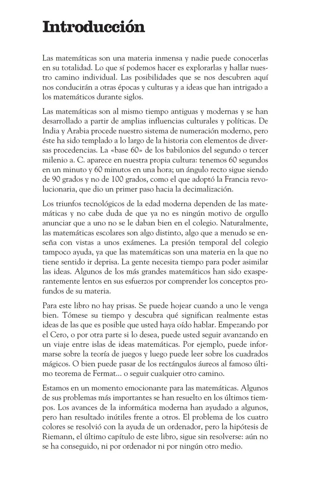 50
COSAS QUE
HAY QUE
SABER SOBRE
MATEMÁTICAS
TONY CRILLY
Ariel Tony Crilly
50 COSAS QUE HAY
QUE SABER SOBRE
MATEMÁTICAS
Traducción de
Enri