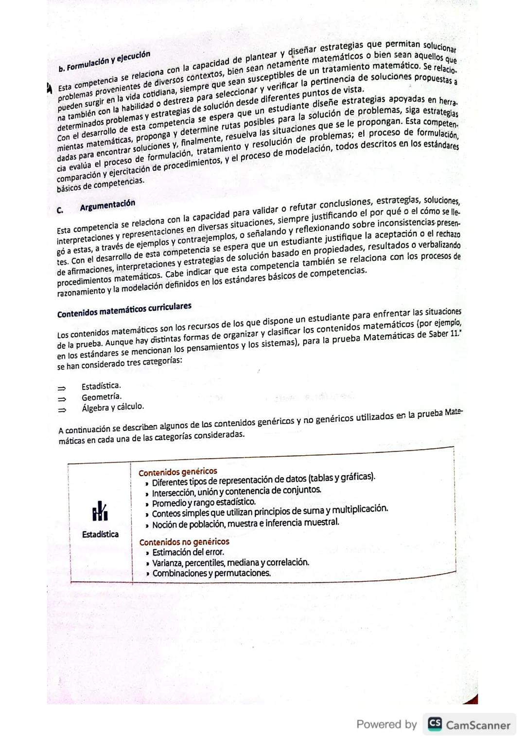 # Interpretación y representación
Esta competencia se relaciona con la habilidad para comprender y transformar la información presentada en