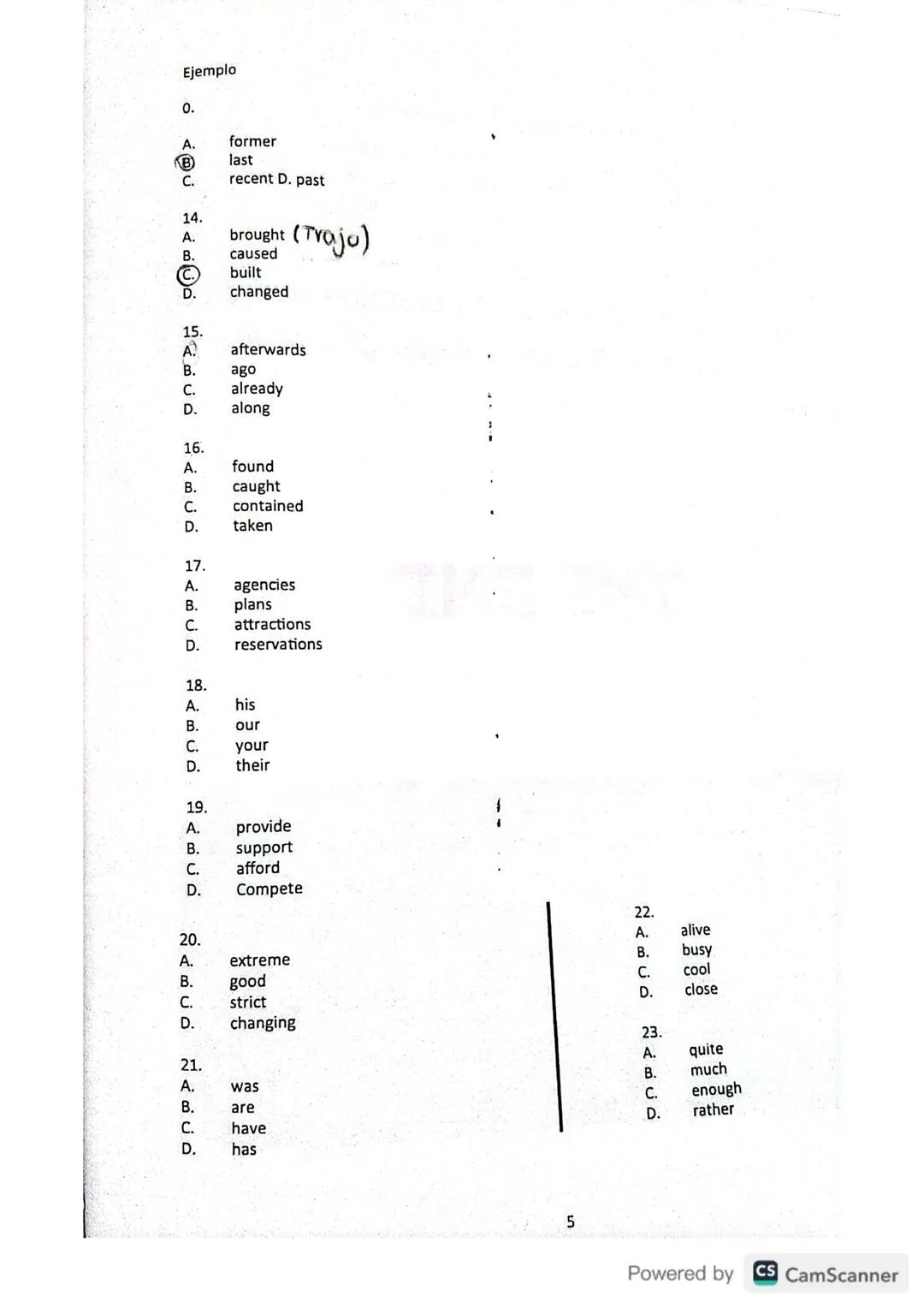 RESPONDA LAS PREGUNTAS 24 A 30 DE ACUERDO CON EL SIGUIENTE TEXTO Lea el artículo y luego responda las
preguntas. Narque A, B.
Ingenierid
com