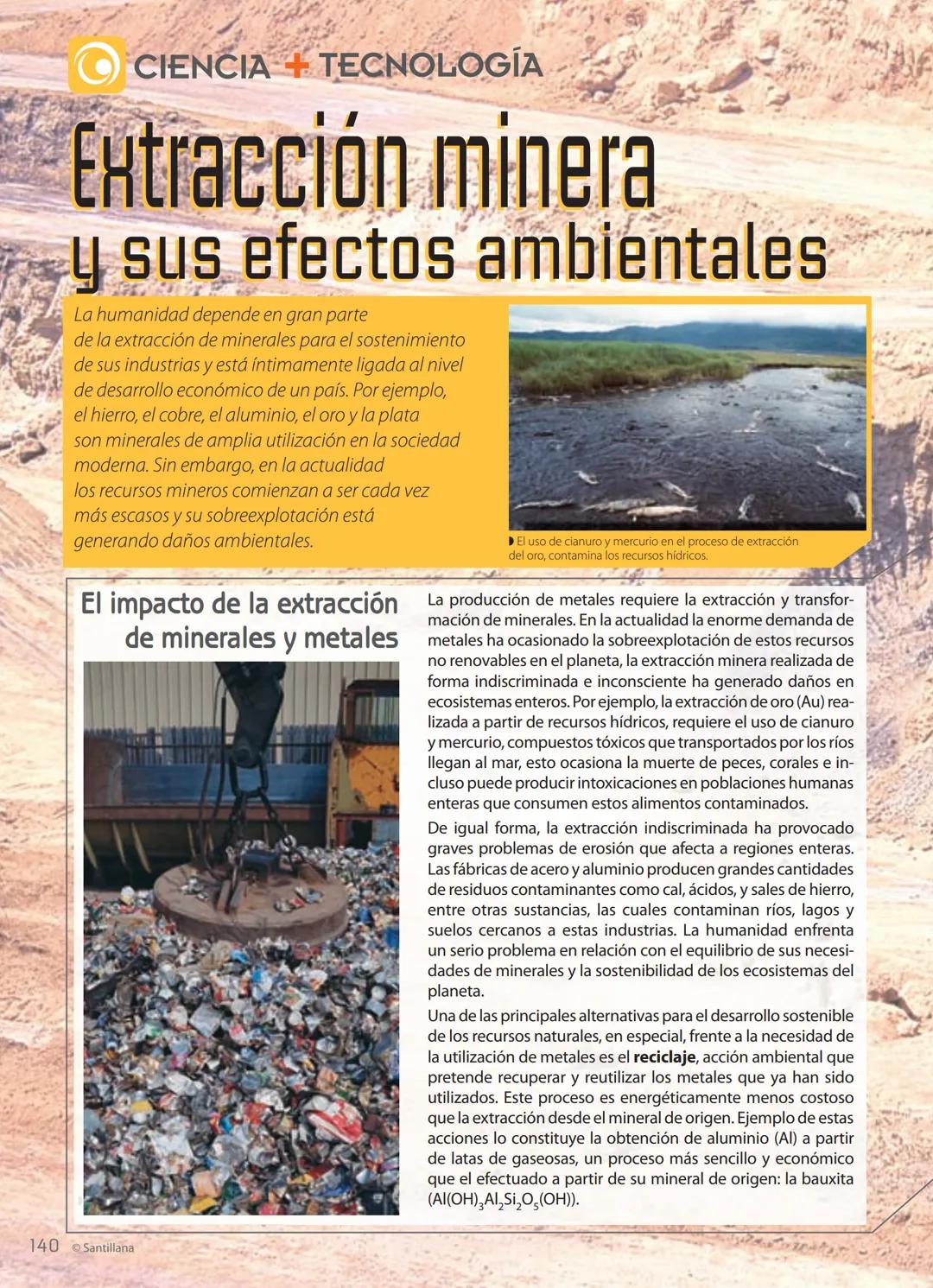 CAMPAÑA
Santillana
VERDE
•
PAPEL ECOLÓGICO
HIPERTEXTO
Santillana
química
César Humberto Mondragón Martínez
Luz Yadira Peña Gómez
Martha Sánc