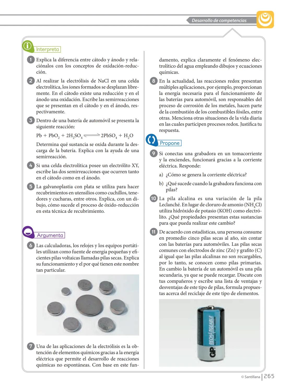 CAMPAÑA
Santillana
VERDE
•
PAPEL ECOLÓGICO
HIPERTEXTO
Santillana
química
César Humberto Mondragón Martínez
Luz Yadira Peña Gómez
Martha Sánc