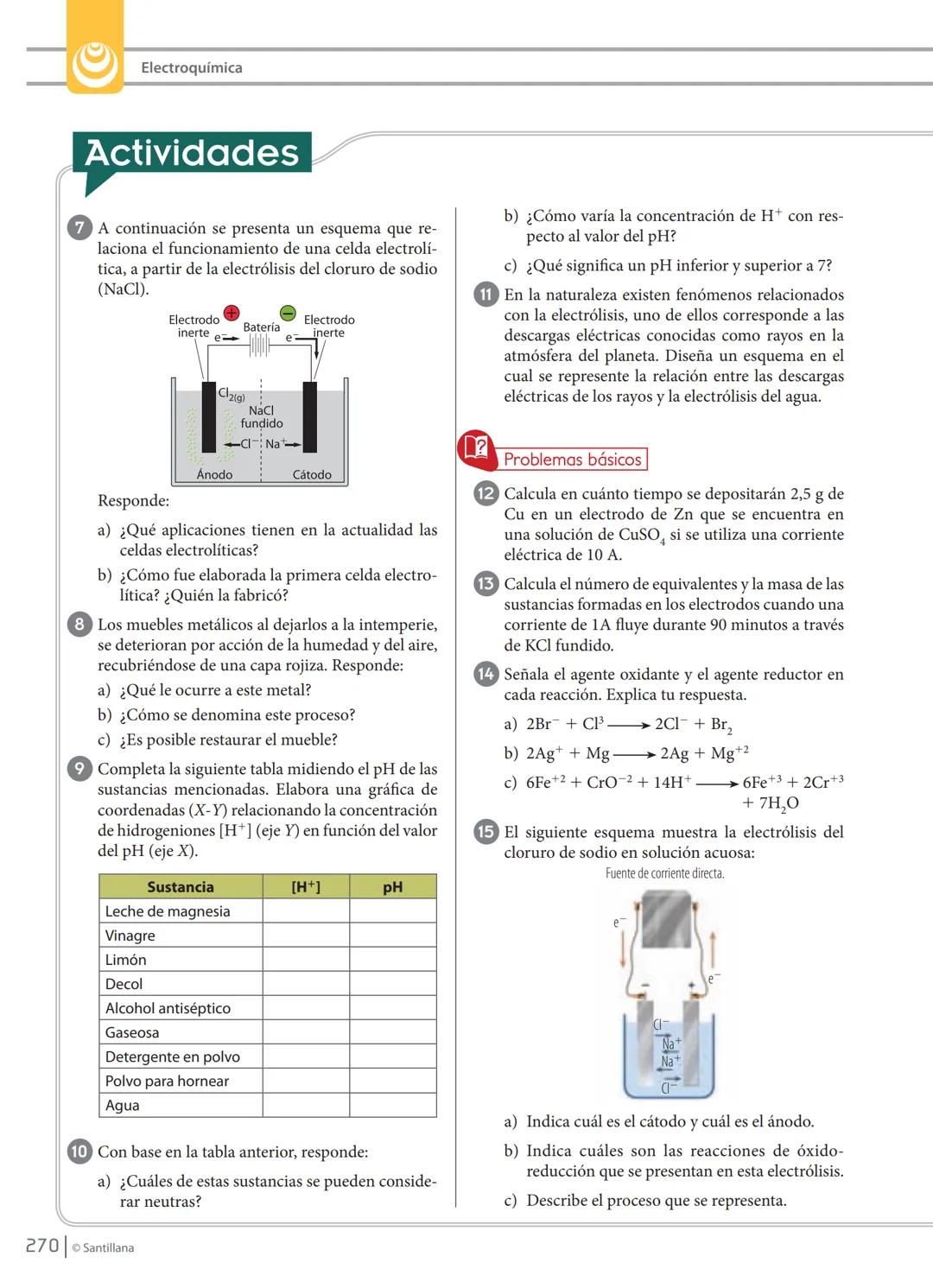 CAMPAÑA
Santillana
VERDE
•
PAPEL ECOLÓGICO
HIPERTEXTO
Santillana
química
César Humberto Mondragón Martínez
Luz Yadira Peña Gómez
Martha Sánc