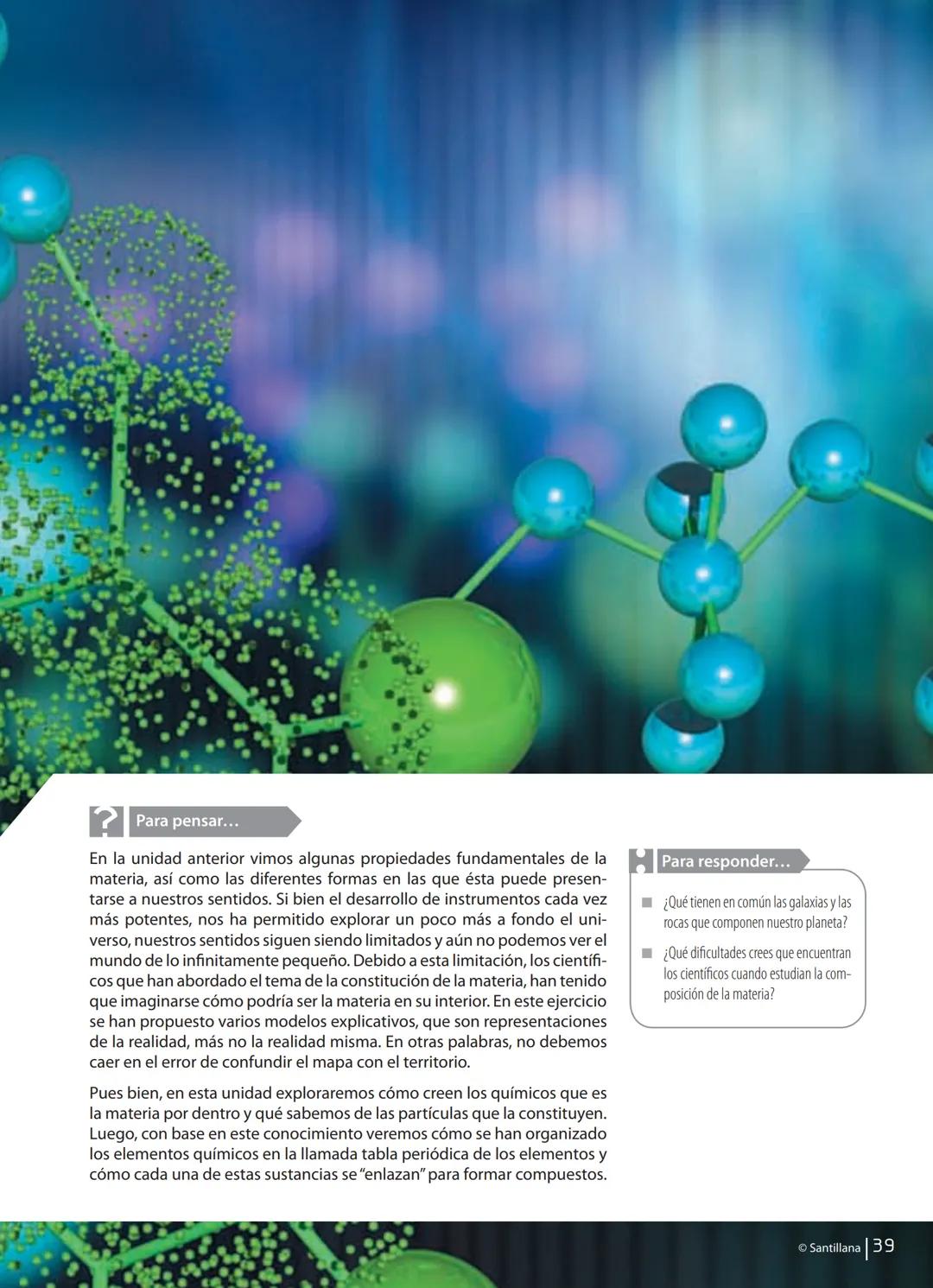 CAMPAÑA
Santillana
VERDE
•
PAPEL ECOLÓGICO
HIPERTEXTO
Santillana
química
César Humberto Mondragón Martínez
Luz Yadira Peña Gómez
Martha Sánc