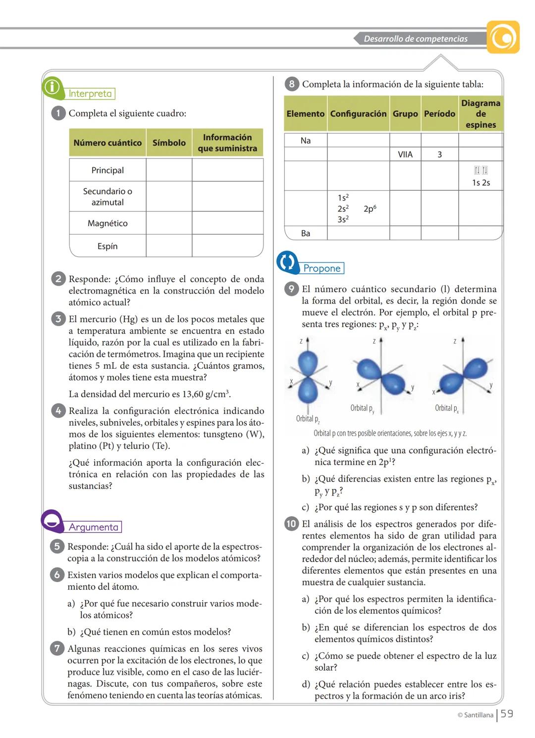 CAMPAÑA
Santillana
VERDE
•
PAPEL ECOLÓGICO
HIPERTEXTO
Santillana
química
César Humberto Mondragón Martínez
Luz Yadira Peña Gómez
Martha Sánc