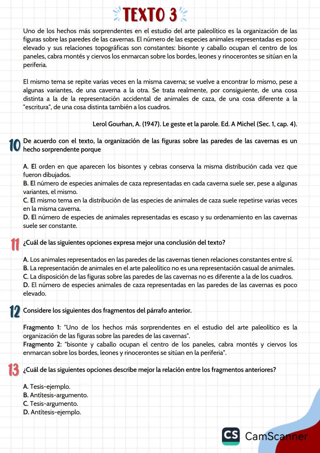 # Taller
de
LECTURA CRÍTICA
Nº 5
@Preicfes_grupo500 0
PREICFES GRUPO 500
TALLER de LECTURA
CRÍTICA N°5
Realizado por: Karen Camargo
¿Qué