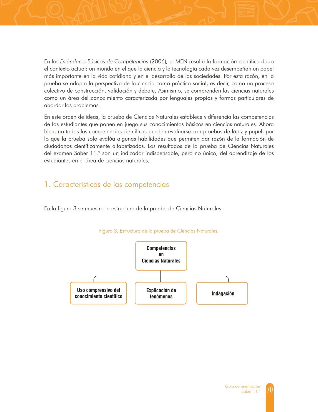 100%
MINEDUCACIÓN
GUÍA DE
ORIENTACIÓN
Saber 11.º
icfes
mejor saber
TODOS POR UN
NUEVO PAÍS
PAZ EQUIDAD EDUCACION
2017-2
5.ª edición Presiden