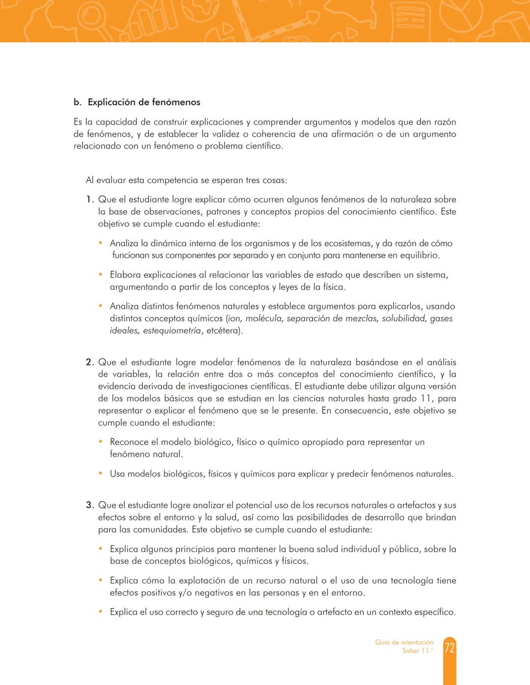 100%
MINEDUCACIÓN
GUÍA DE
ORIENTACIÓN
Saber 11.º
icfes
mejor saber
TODOS POR UN
NUEVO PAÍS
PAZ EQUIDAD EDUCACION
2017-2
5.ª edición Presiden
