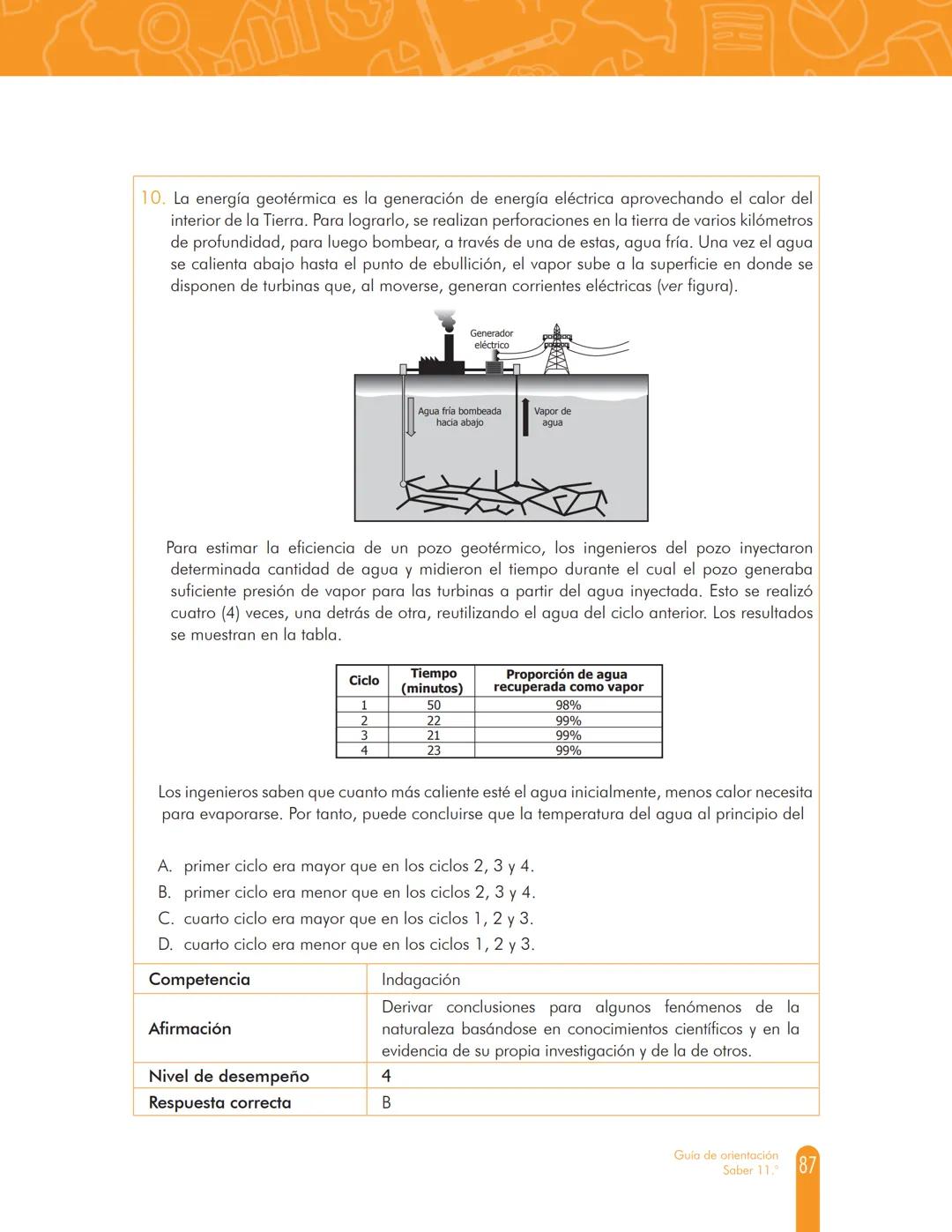 100%
MINEDUCACIÓN
GUÍA DE
ORIENTACIÓN
Saber 11.º
icfes
mejor saber
TODOS POR UN
NUEVO PAÍS
PAZ EQUIDAD EDUCACION
2017-2
5.ª edición Presiden