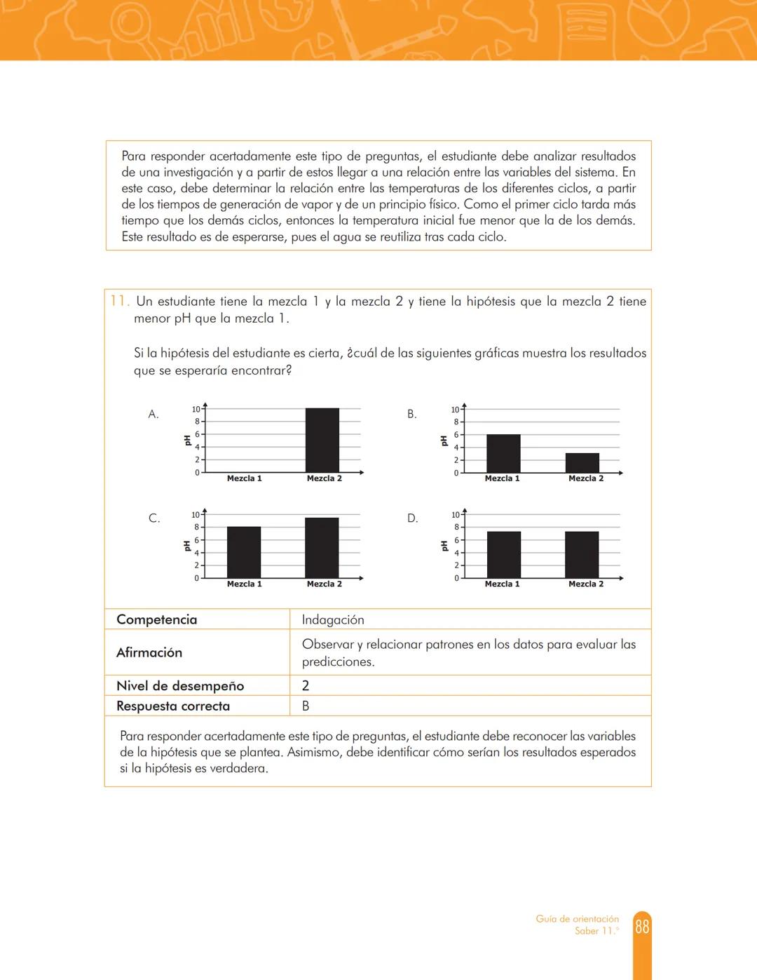 100%
MINEDUCACIÓN
GUÍA DE
ORIENTACIÓN
Saber 11.º
icfes
mejor saber
TODOS POR UN
NUEVO PAÍS
PAZ EQUIDAD EDUCACION
2017-2
5.ª edición Presiden