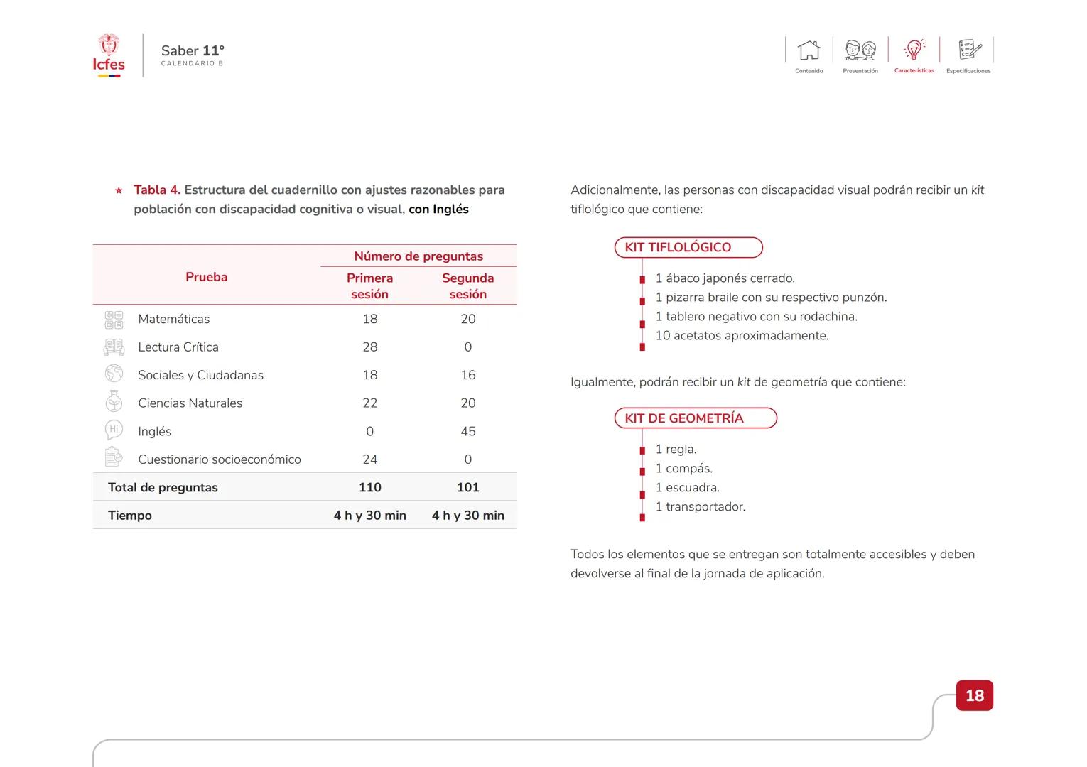 Educación
Guía de orientación
del Examen Saber 11.°
2025-1
Calendario B
CAJA DE
HERRAMIENTAS
SABER 11.º
Icfes Icfes
Saber 11°
CALENDARIO B
G